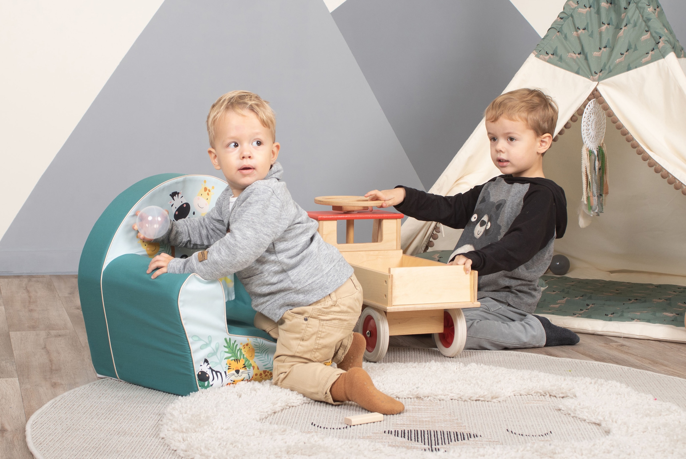 Knorrtoys® Sessel »Safari«, für Kinder; Made in Europe