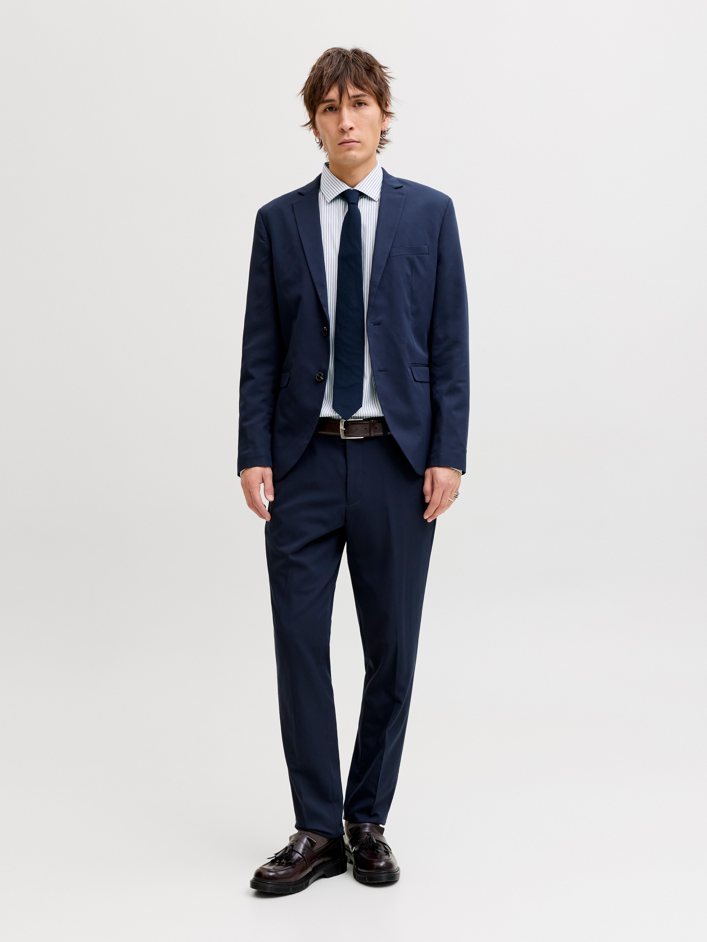 Jack & Jones Langarmhemd »JPRBLAPARKER Slim Fit Hemd, atmungsaktiv, ideal für den Alltag« Baumwolle, slim fit