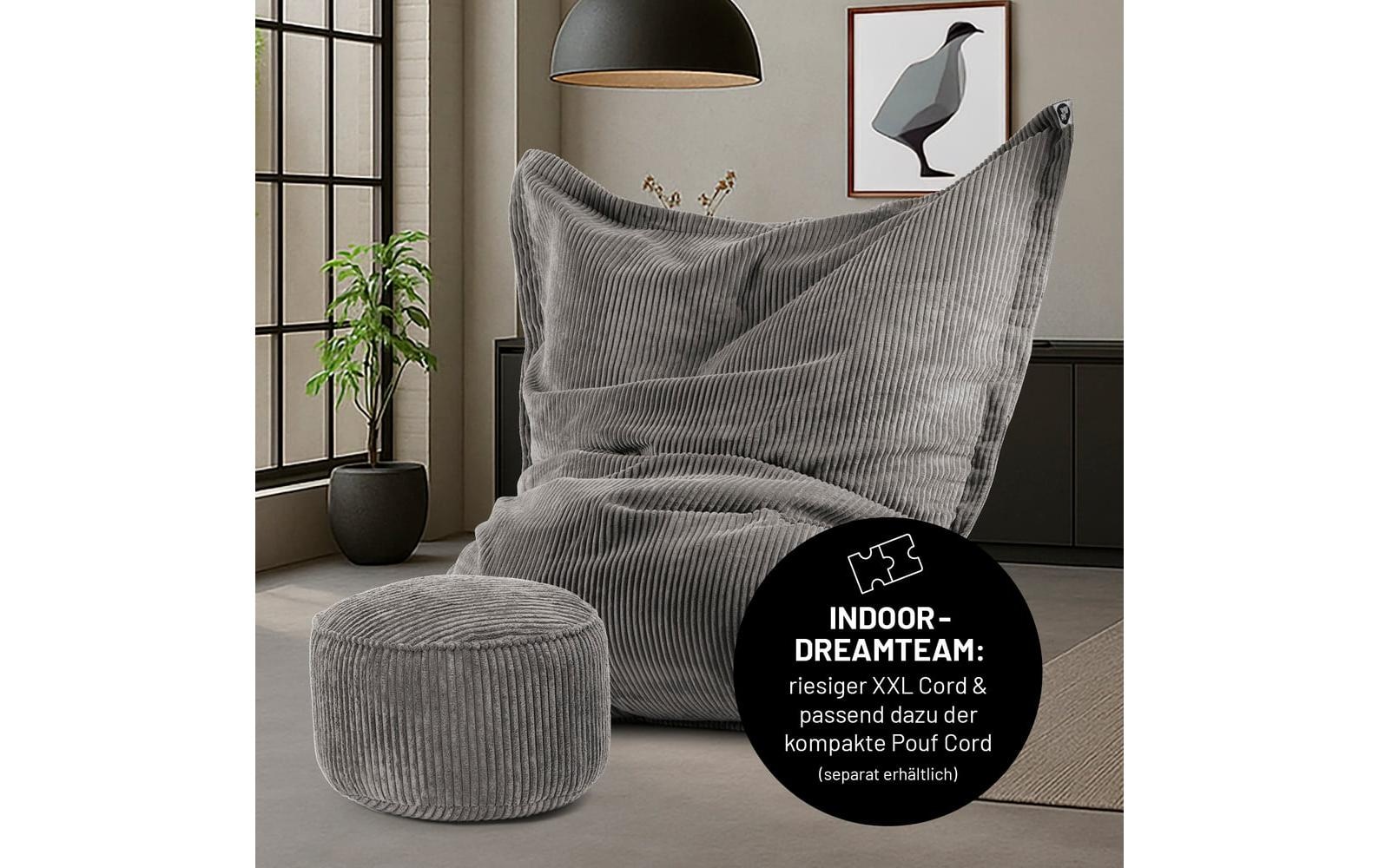 Lumaland Sitzsack »Cord 380 l«