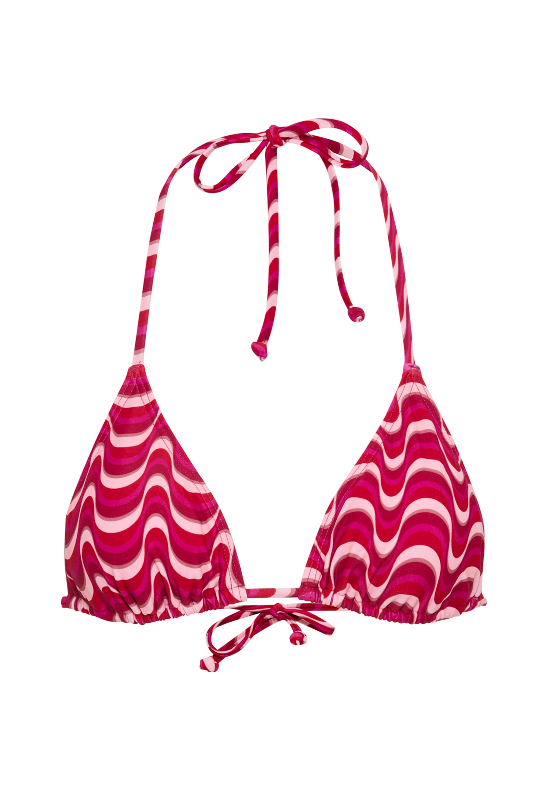 LSCN by LASCANA Triangel-Bikini-Top »Echo« mit trendigem Alloverprint