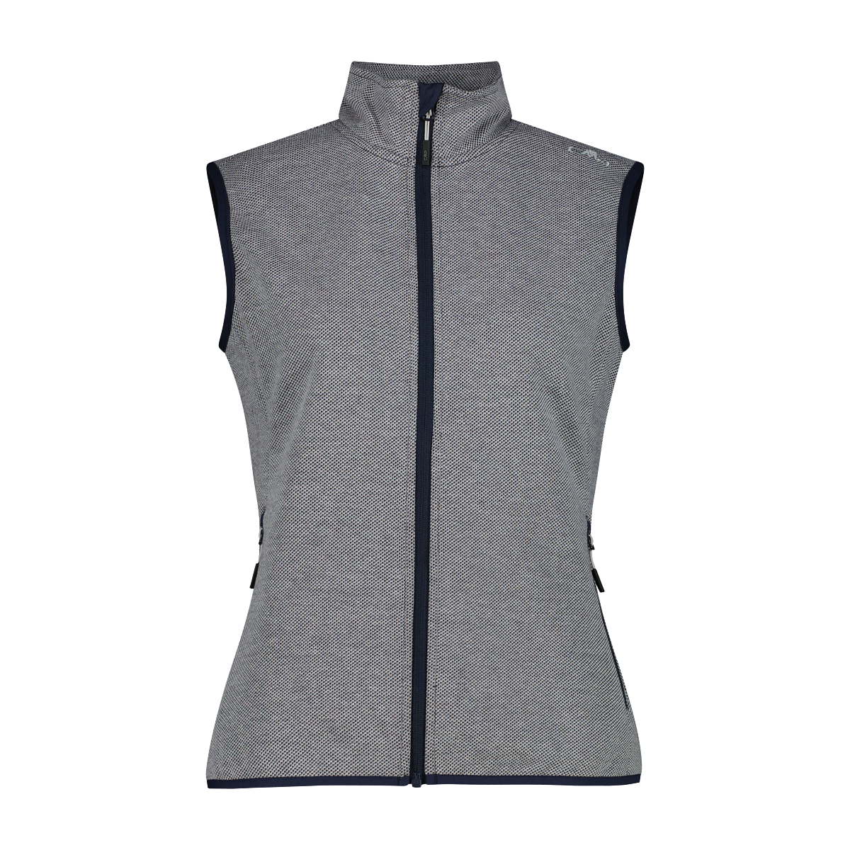 CMP Gilet polaire aus Polyester und Baumwolle, sportlicher Stil, leichtes Gewicht