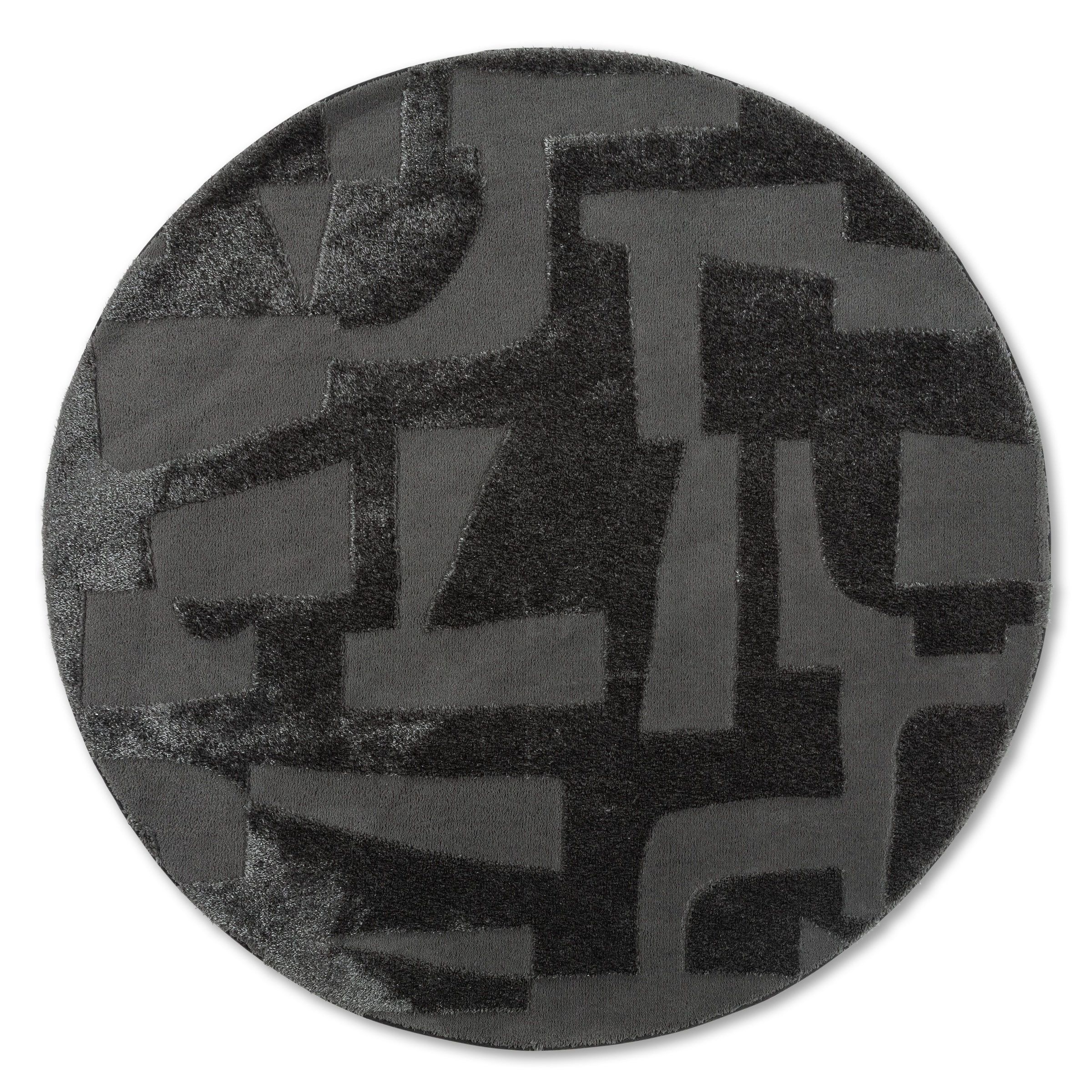 Image of SCHÖNER WOHNEN-Kollektion Teppich "Blaze 252" rund 28 mm Höhe Indoor, pflegeleicht, verschiedene Formen, Hoch Tief Struktur