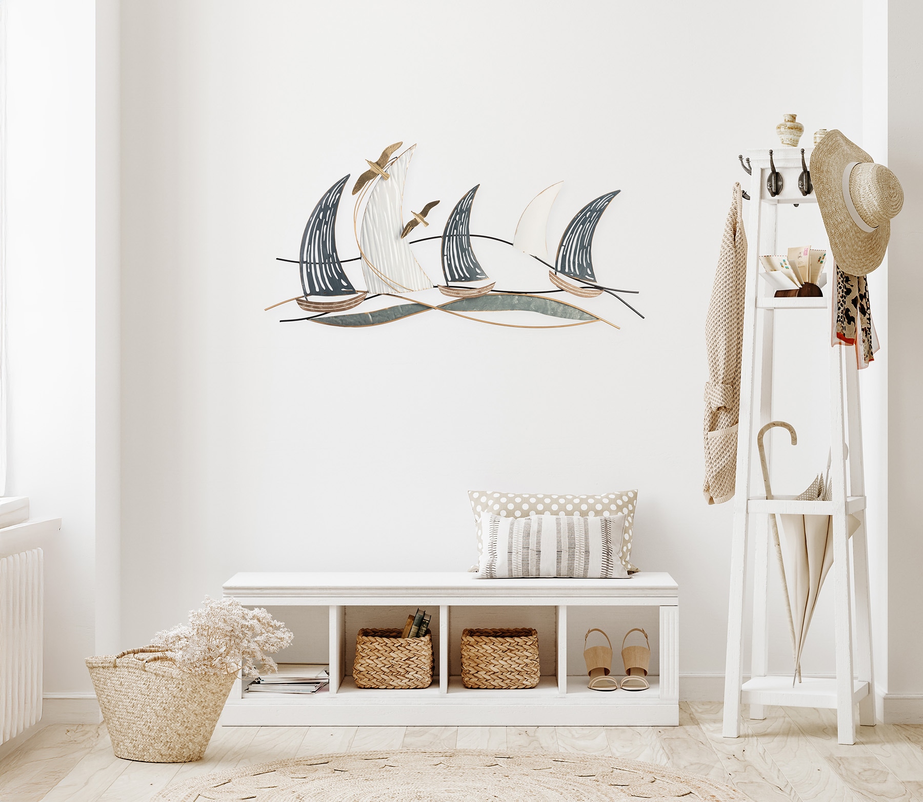 Bönninghoff Metallbild »SCHIFFE 80x40 cm – Deko modern« Boote & Schiffe | Meer | Schiffe Wanddekoration