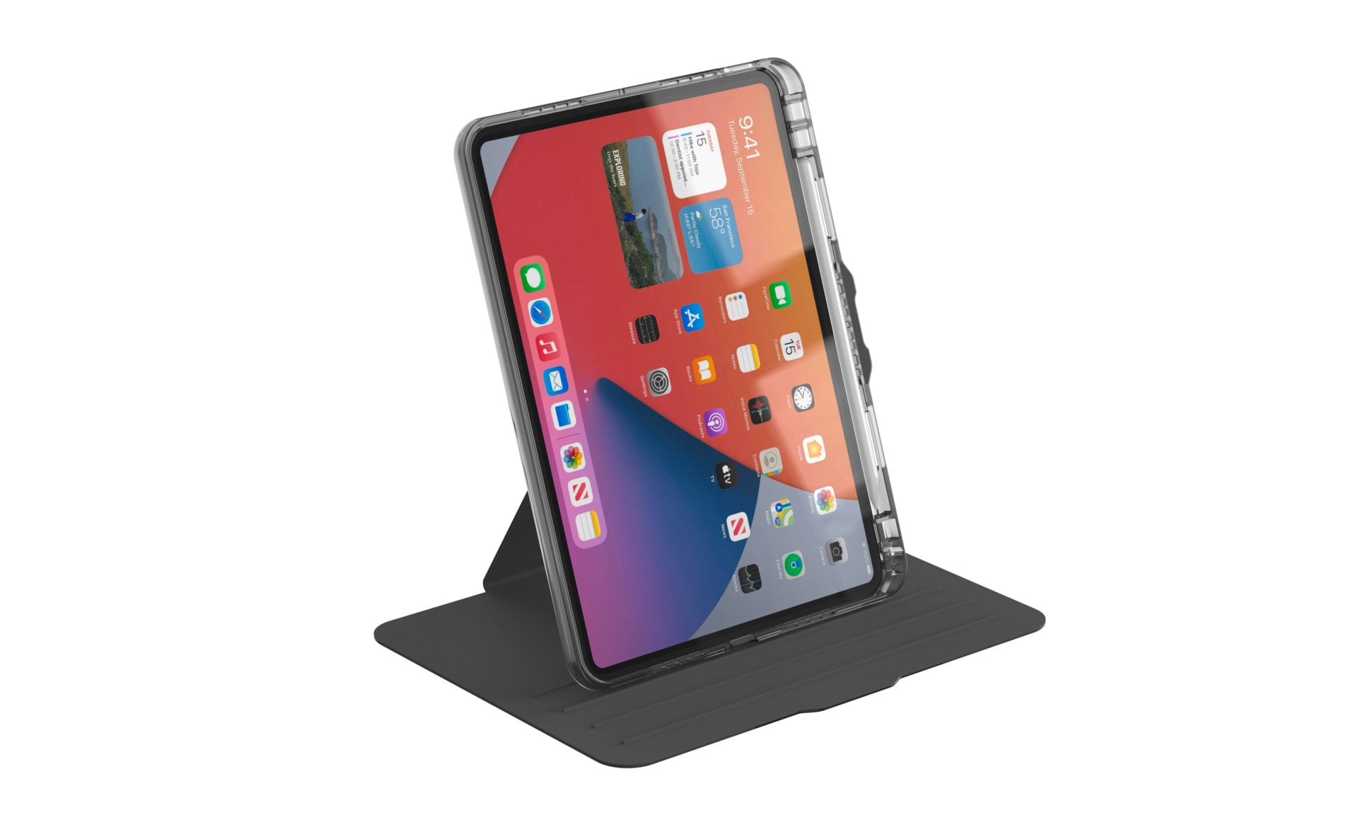 Targus Tablet-Hülle »VersaVu Case für Apple iPad 10,9-11«, Backcover, Schutzhülle, Tabletschutzhülle, Case, Schutzcase, stossfest