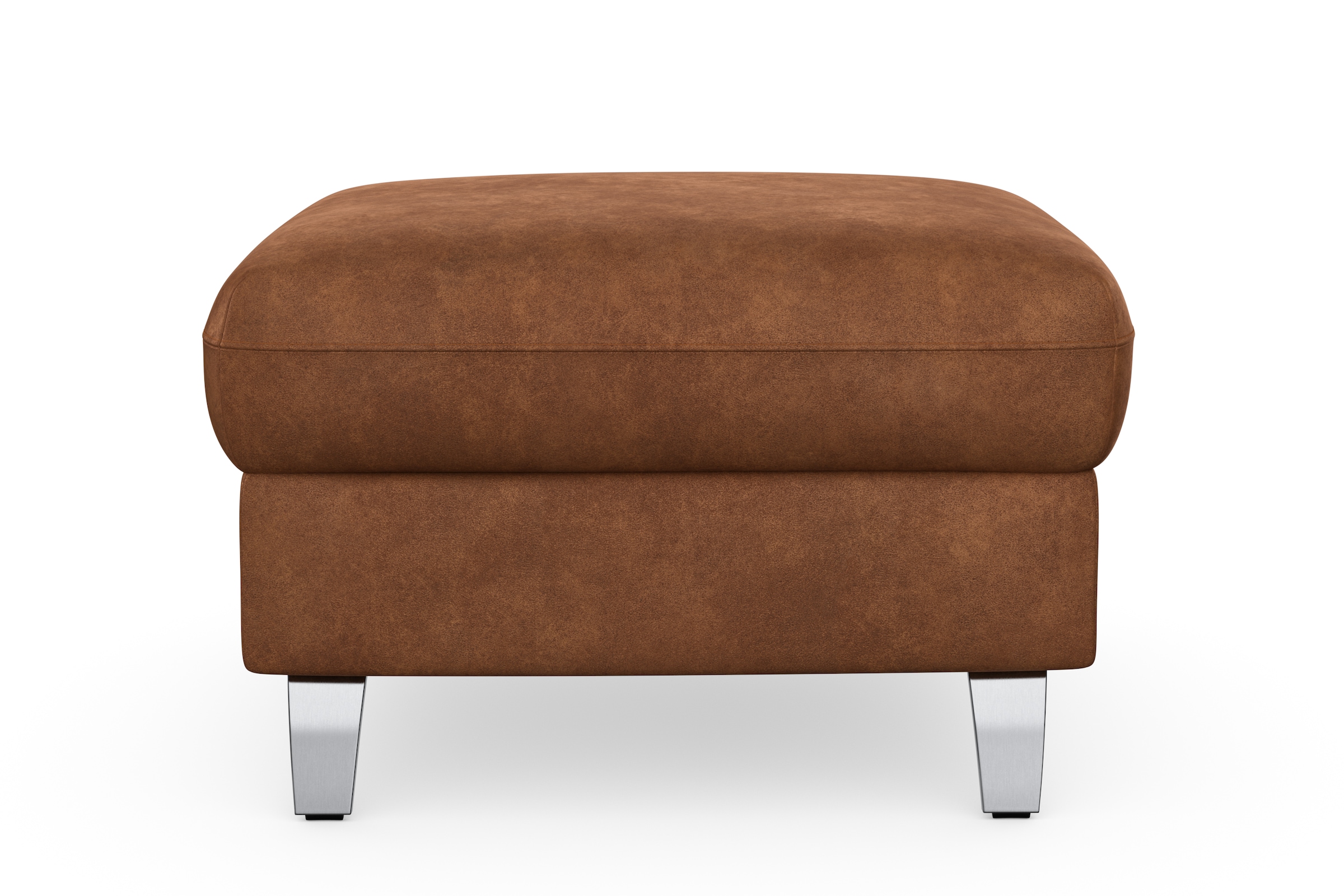 sit&more Stauraumhocker »Grenoble«, mit Stauraum und satinierten Füssen