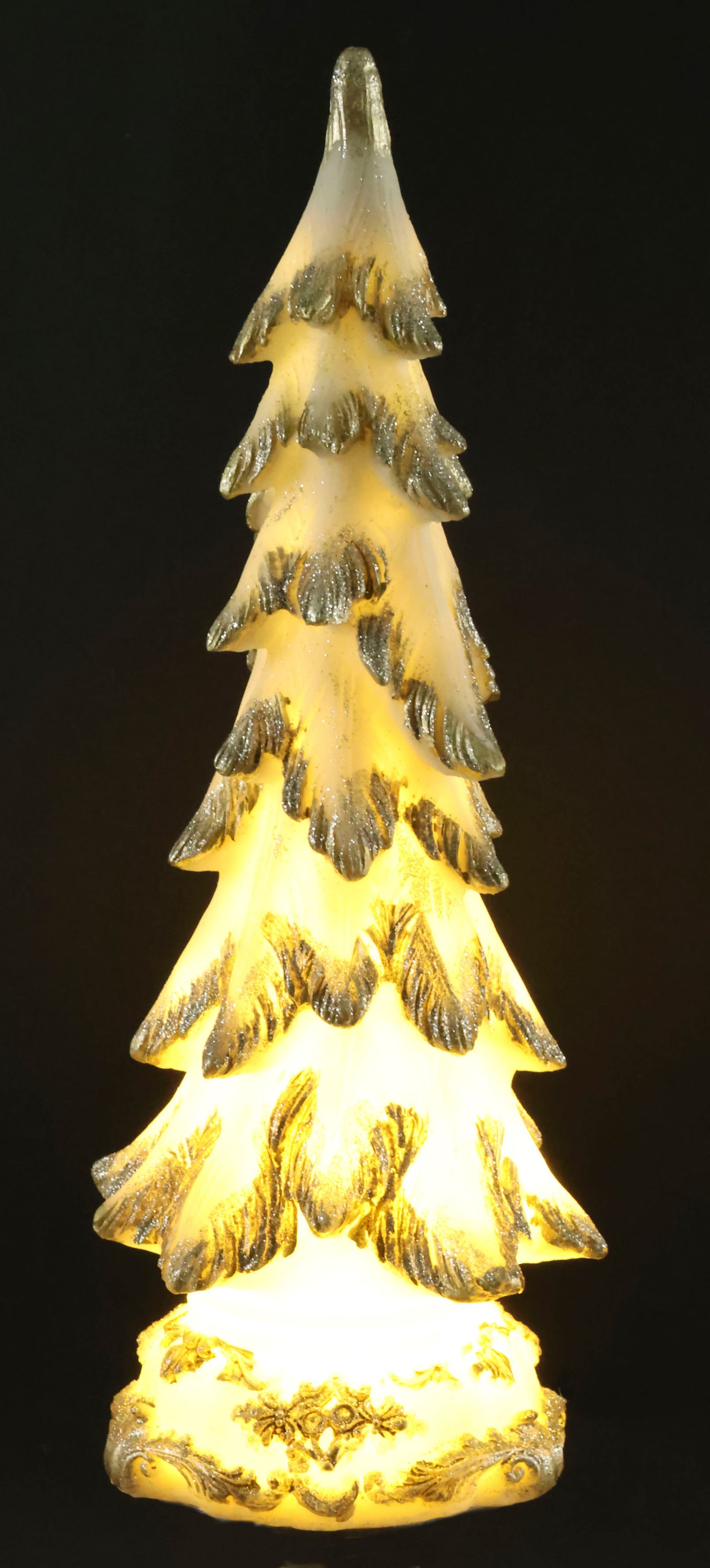 I.GE.A. LED Baum 34 aus cm Polyresin, Höhe »Tannenbaum«, ca. Weihnachtsdeko