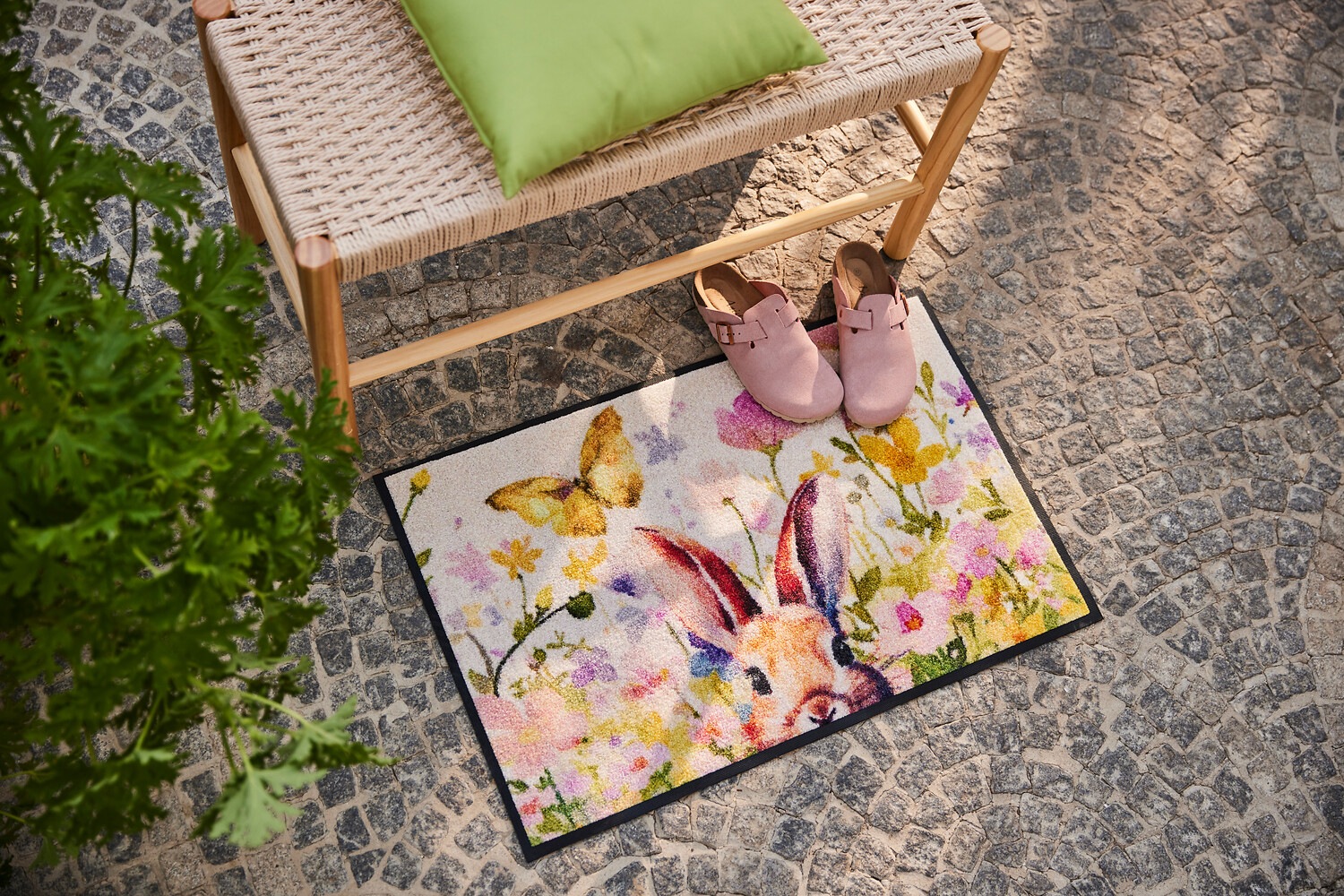 wash+dry by Kleen-Tex Tapis de sol »Felia« Rectangulaire 7 mm Höhe