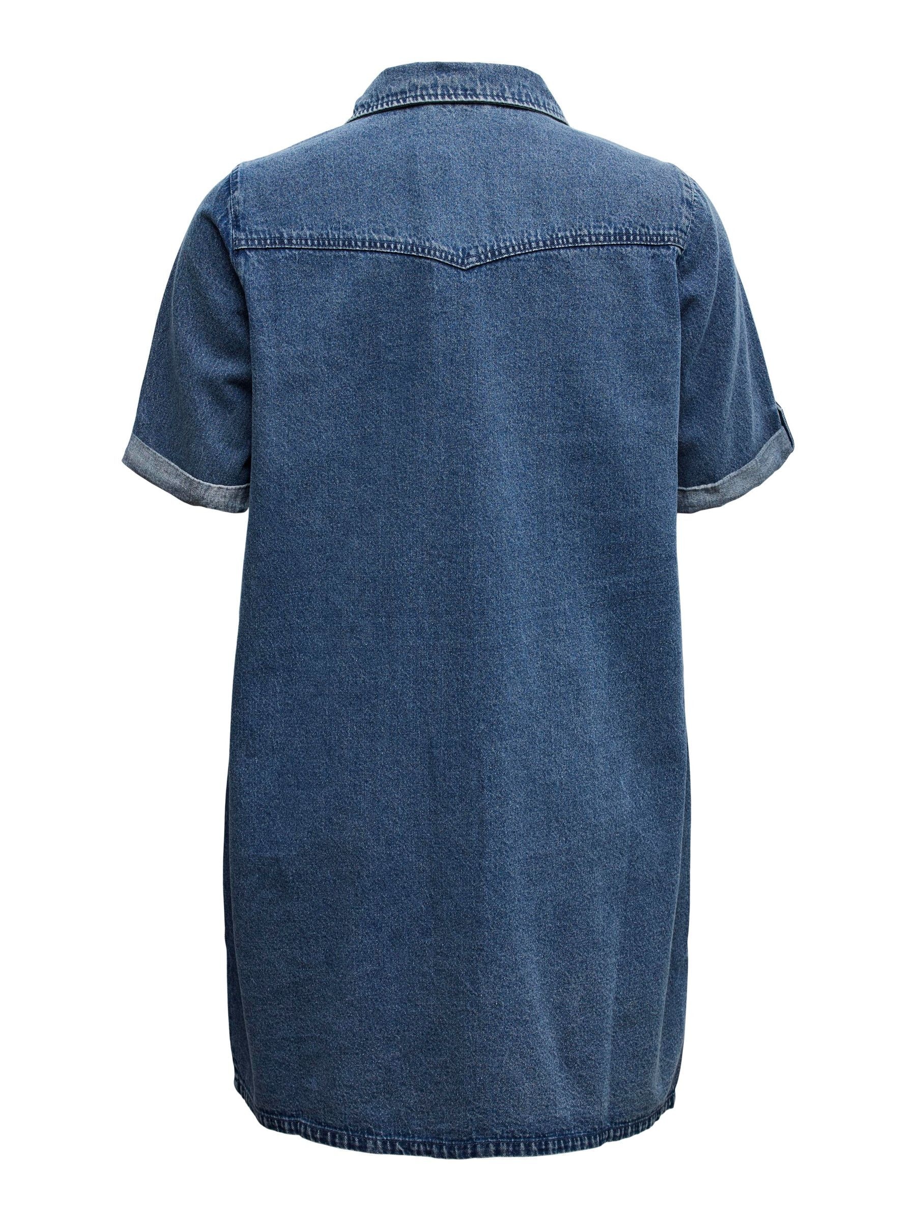Vero Moda Curve Robe en jean »VMCJENNIE SS SHORT DENIM DRESS GA CUR«