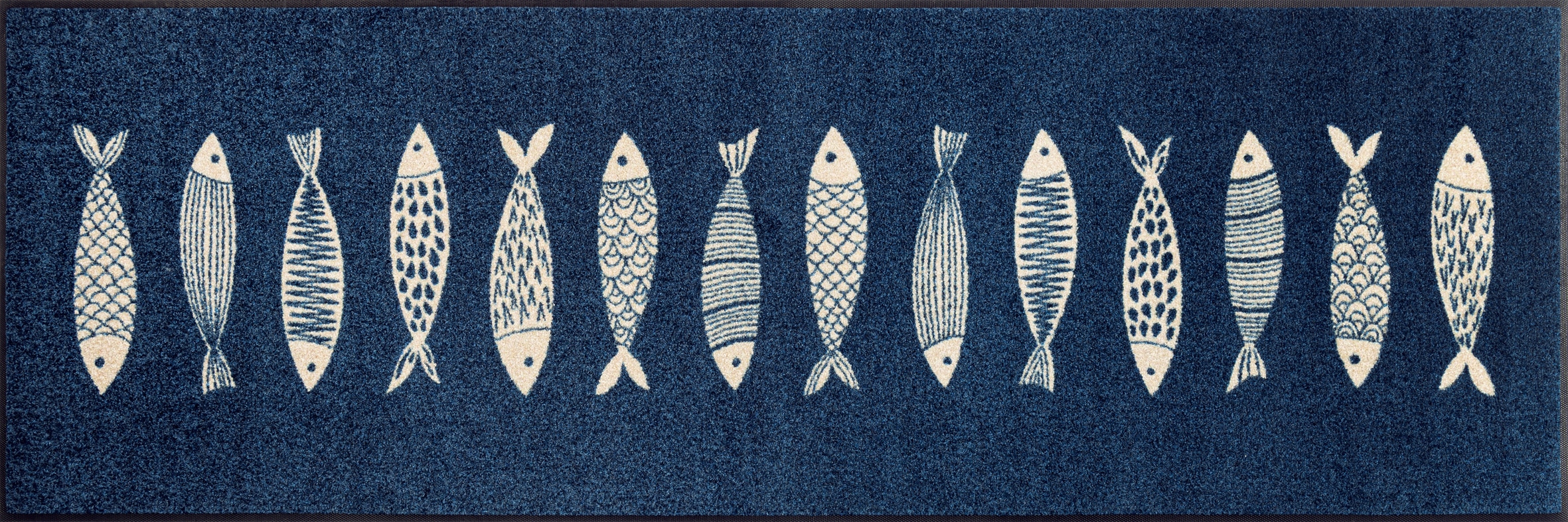 Image of wash+dry by Kleen-Tex Fussmatte "und Läufer Fish Tango" rechteckig 7 mm Höhe