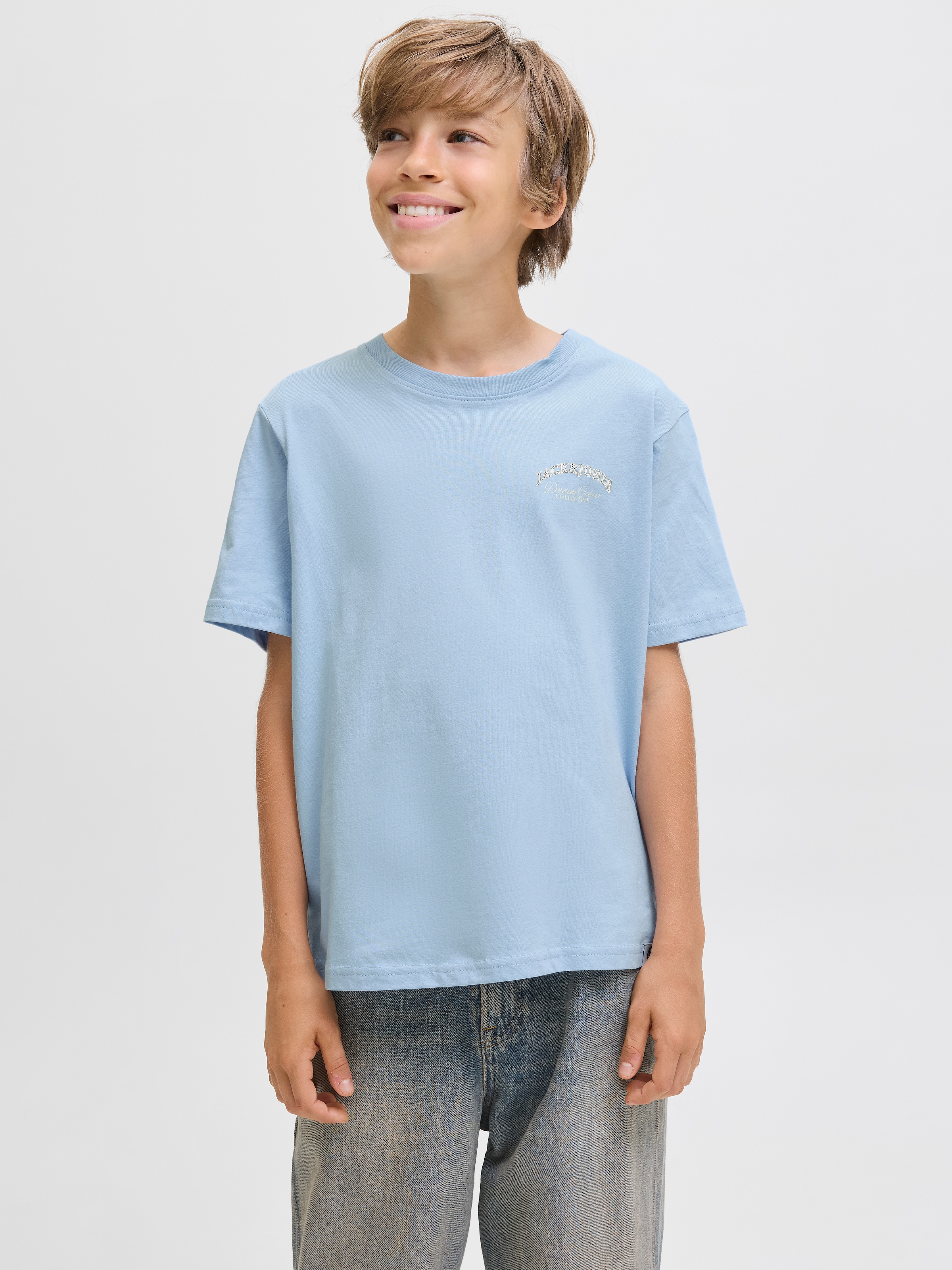 Jack & Jones Junior T-Shirt »JJEBRANDES BACKP RELAXED TEE SS SN JNR«