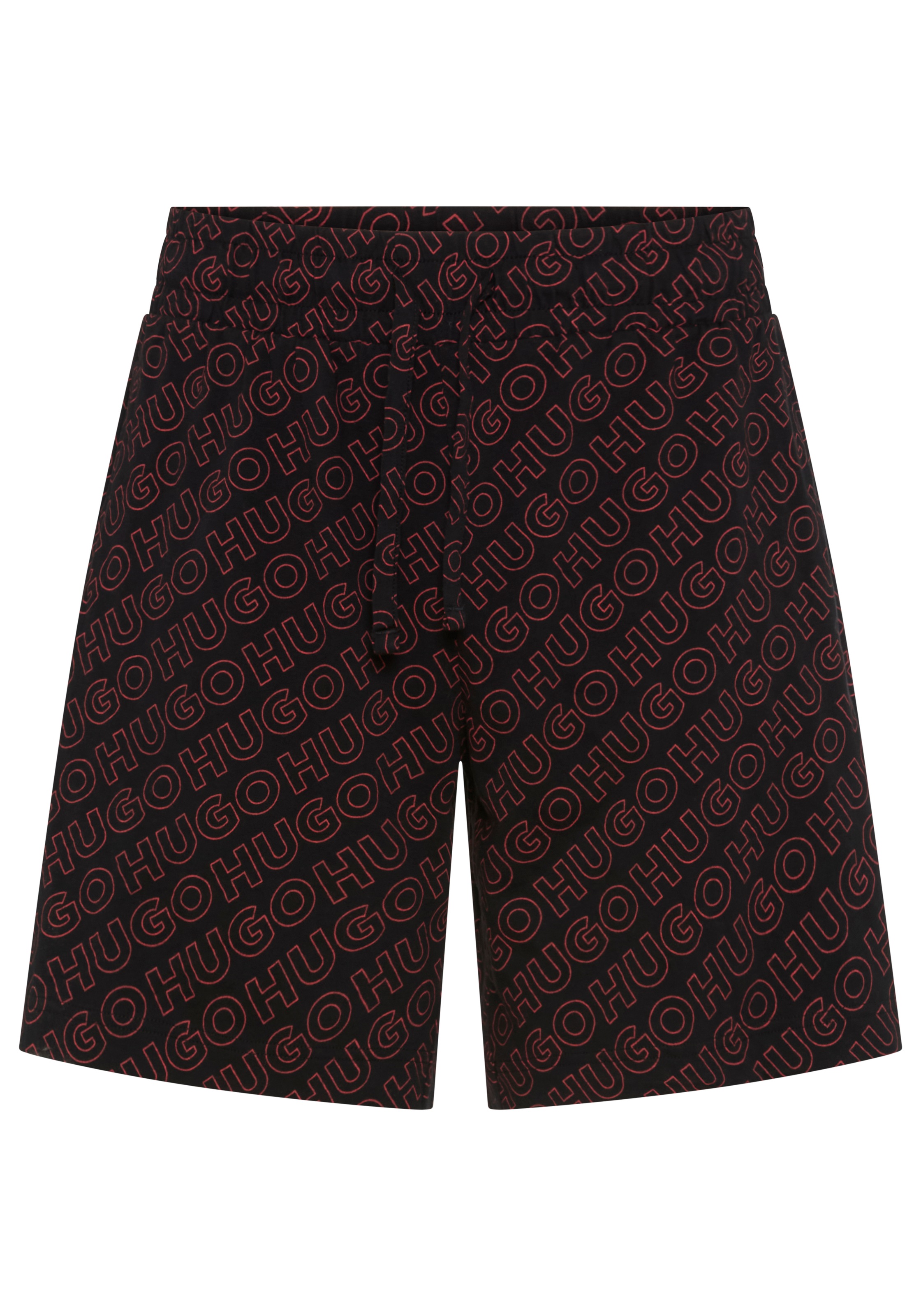 Image of HUGO Underwear Pyjamahose "EZRA SHORTS" aus Baumwolle