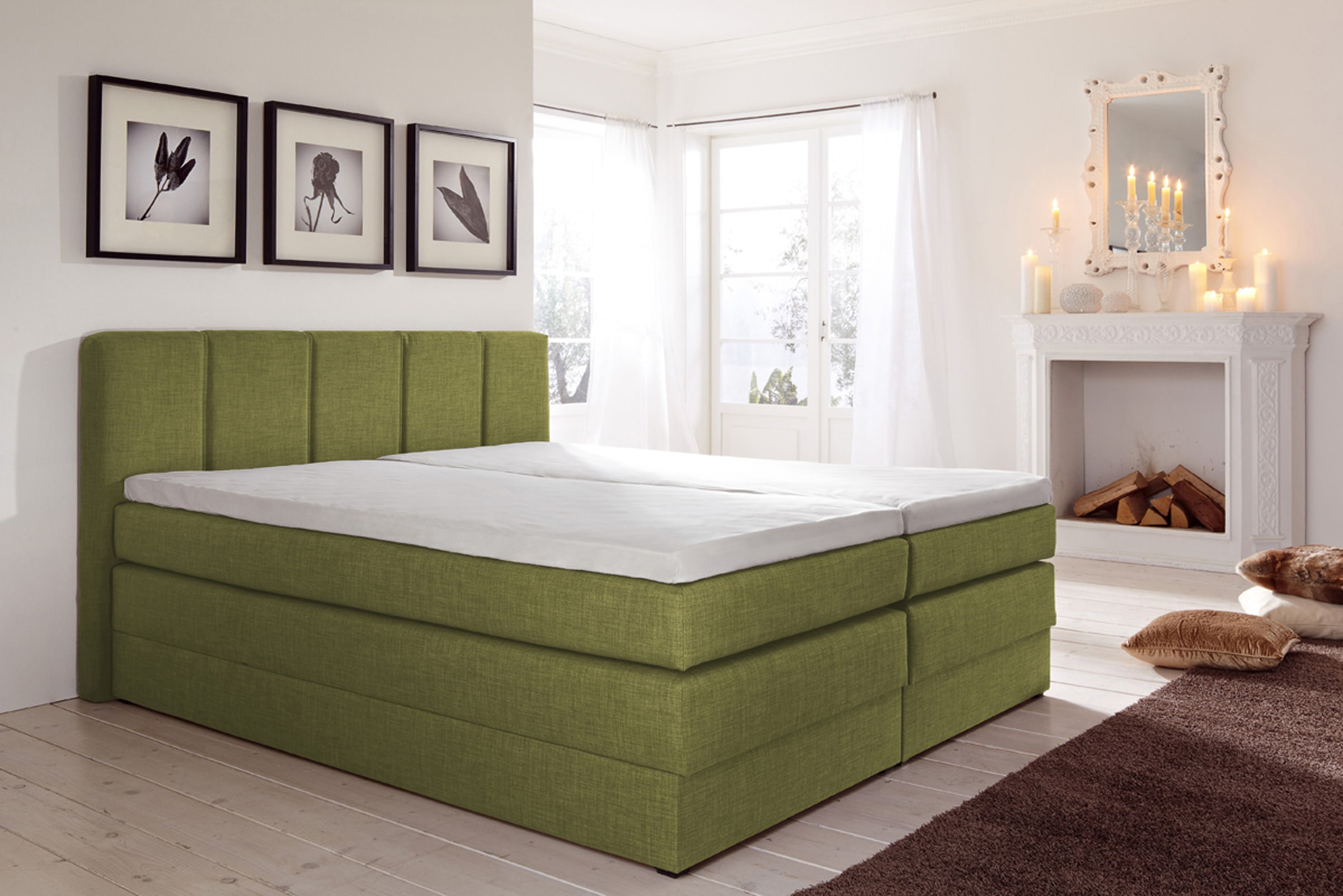 hapo Boxspringbett mit Bettkasten