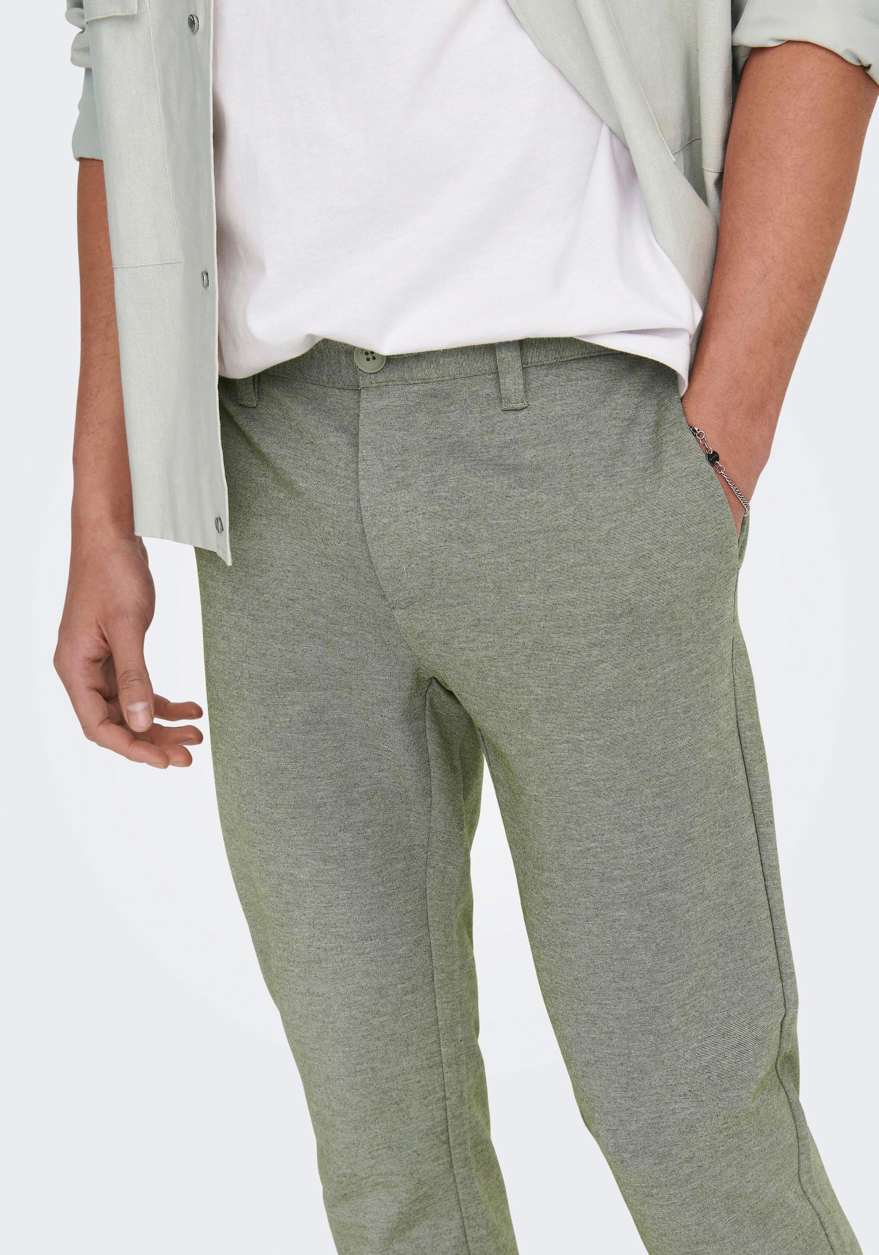 ONLY & SONS Chinohose, mit geschlossenen Gesässtaschen