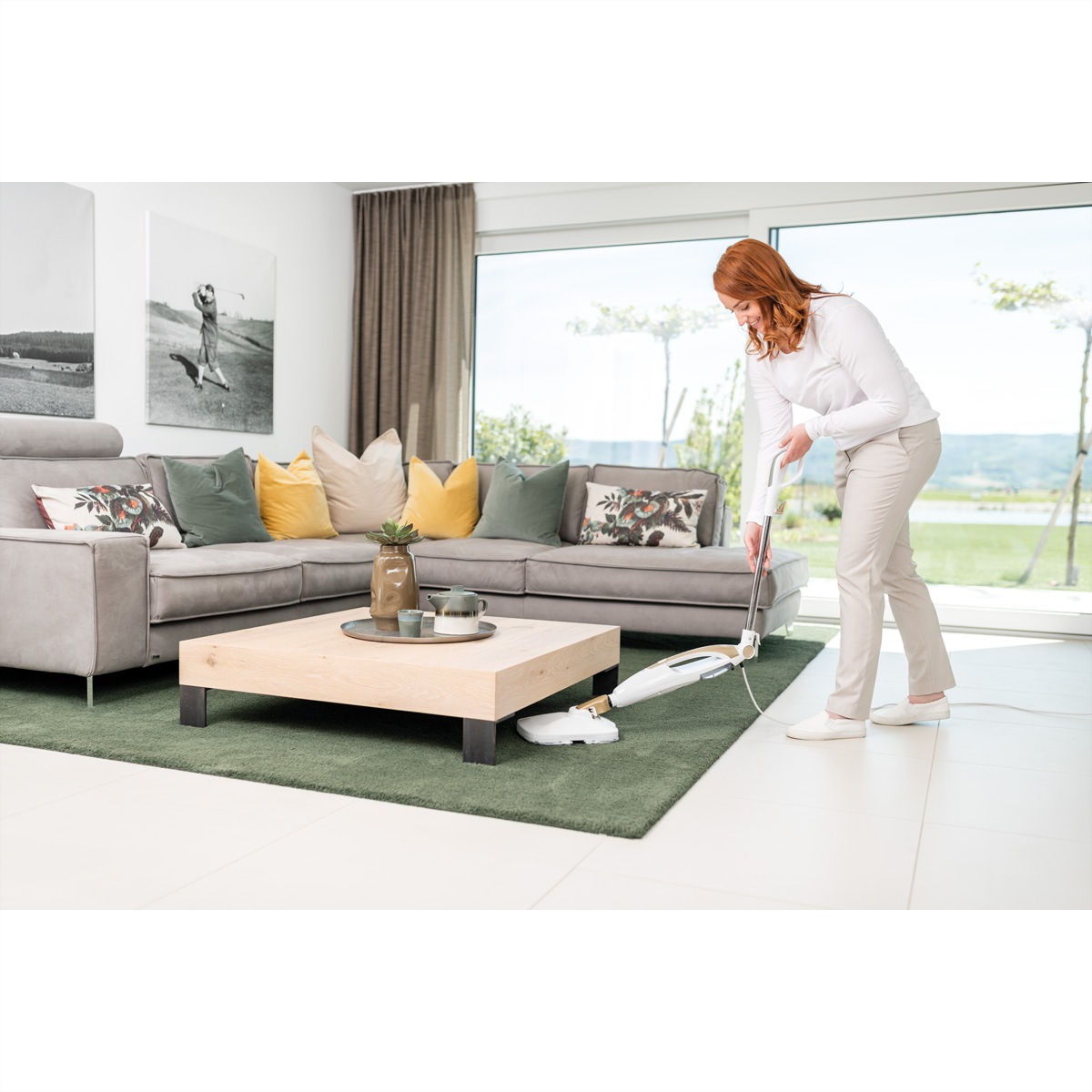 LIVINGTON Staubsauger »Livington Prime SteamScrubber Stabdampfreiniger«
