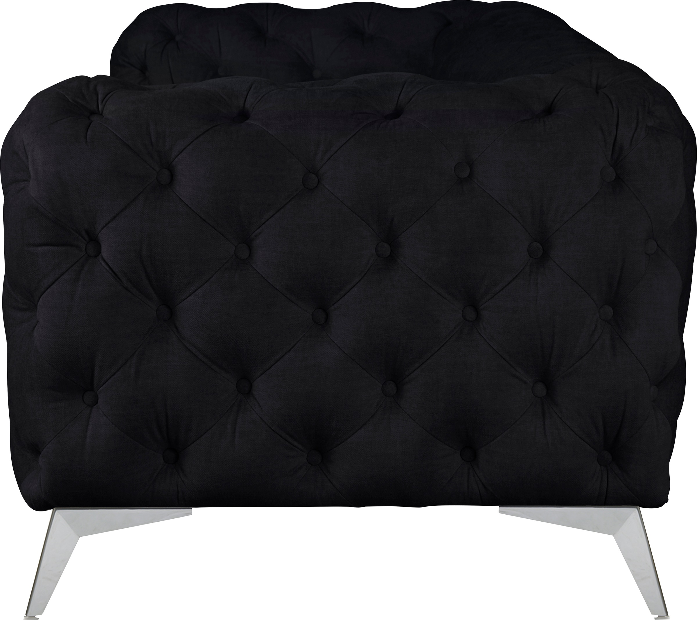 Leonique Chesterfield-Sofa »Glynis«, aufwändige Knopfheftung, moderne Chesterfield Optik, Fussfarbe wählbar