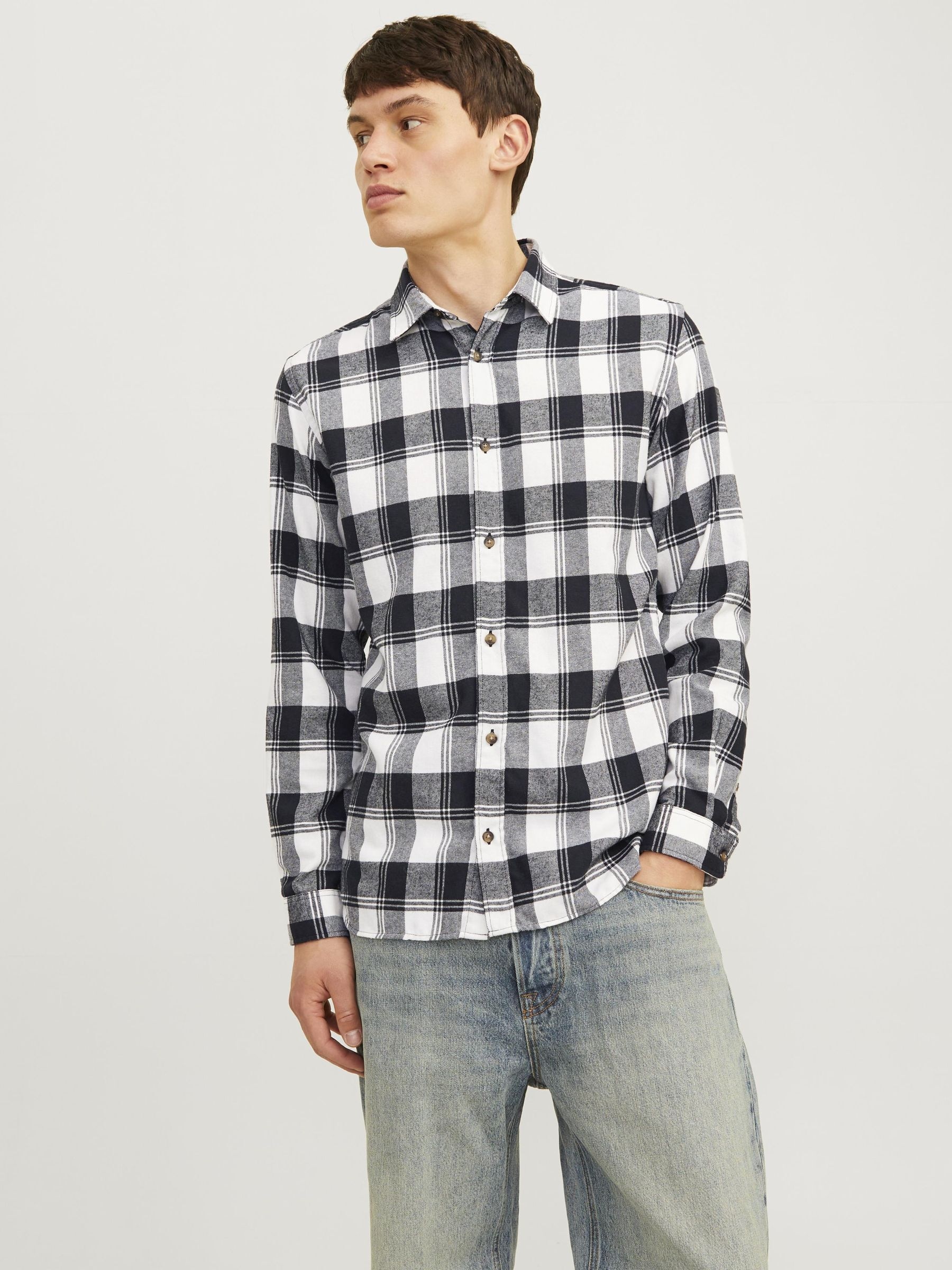 Jack & Jones Chemise à manches longues »JJJOSHUA FALL BUFFALO SHIRT LS«