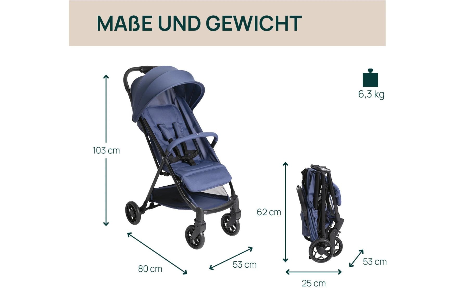 Chicco Kinder-Buggy »Urbino«, 6,3 kg