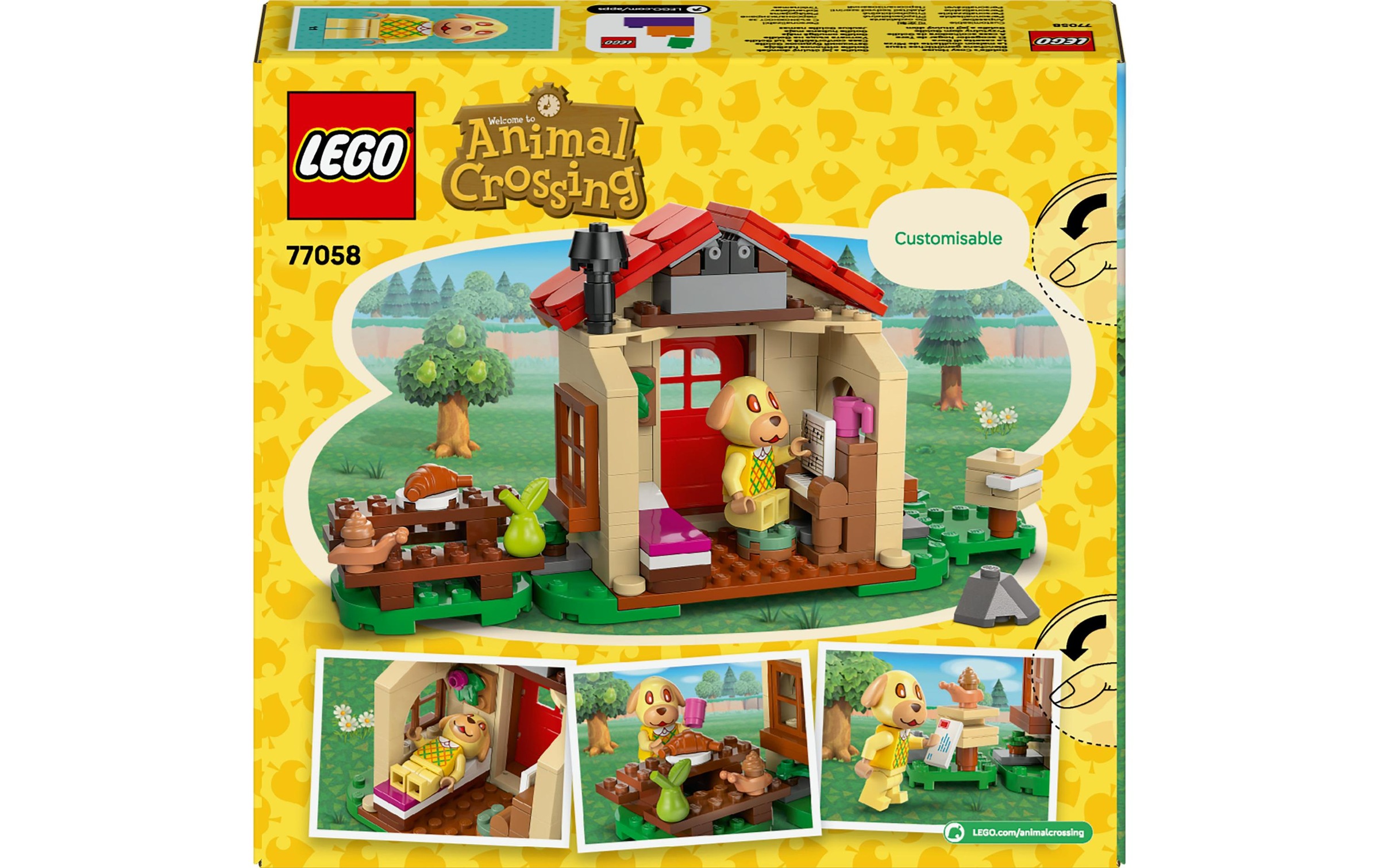 LEGO® Spielbausteine »LEGO® Animal Crossing Bienchens gemütliches Haus 77058«