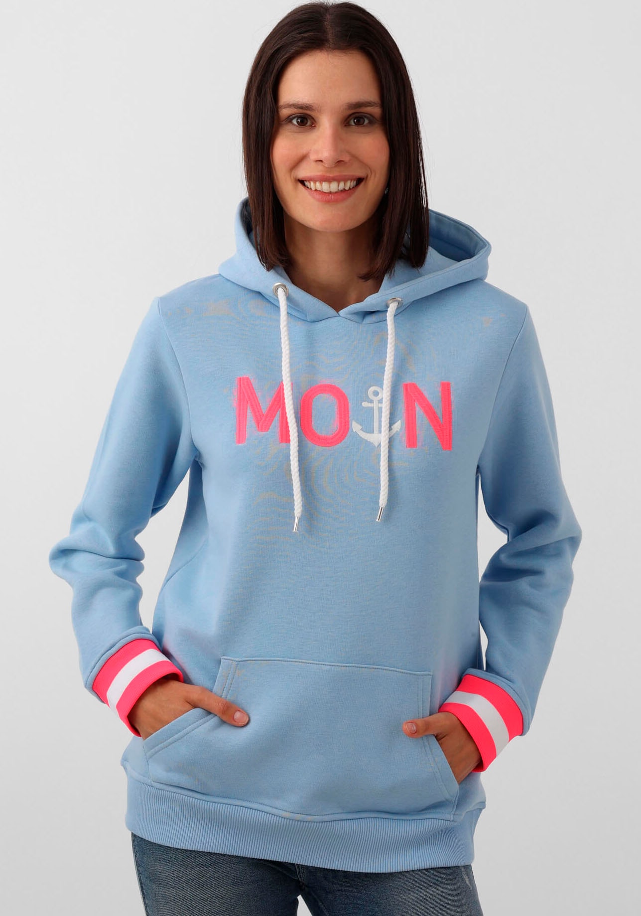 Kapuzensweatshirt »Rahel«, mit "MOIN"-Schriftzug