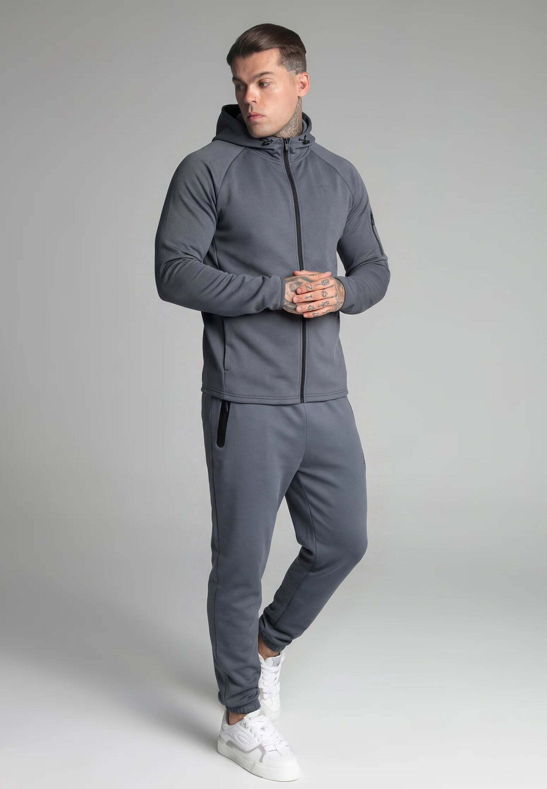 Siksilk Veste sweat »Siksilk Sweatjacke Full Zip«