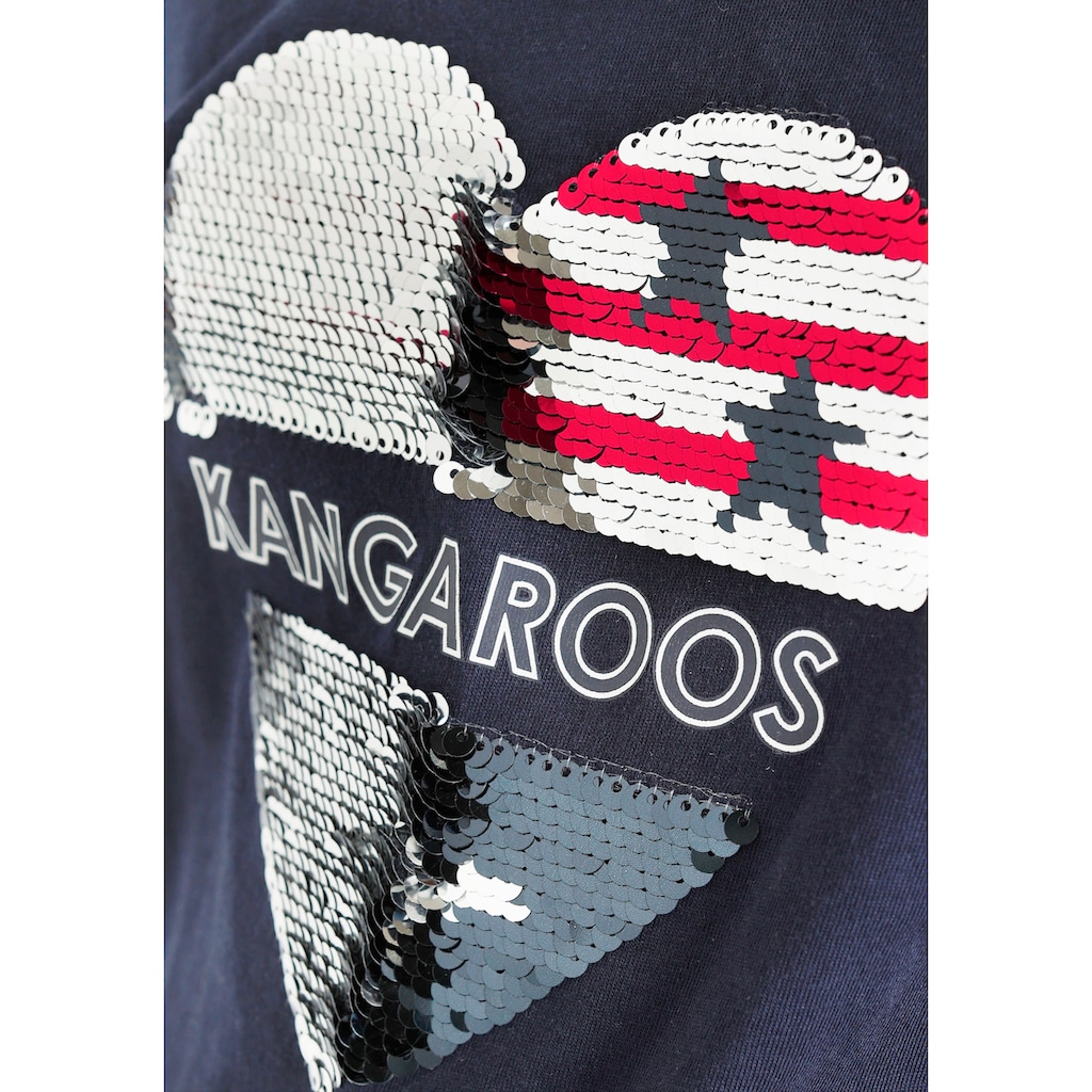 KangaROOS Langarmshirt »Herz«