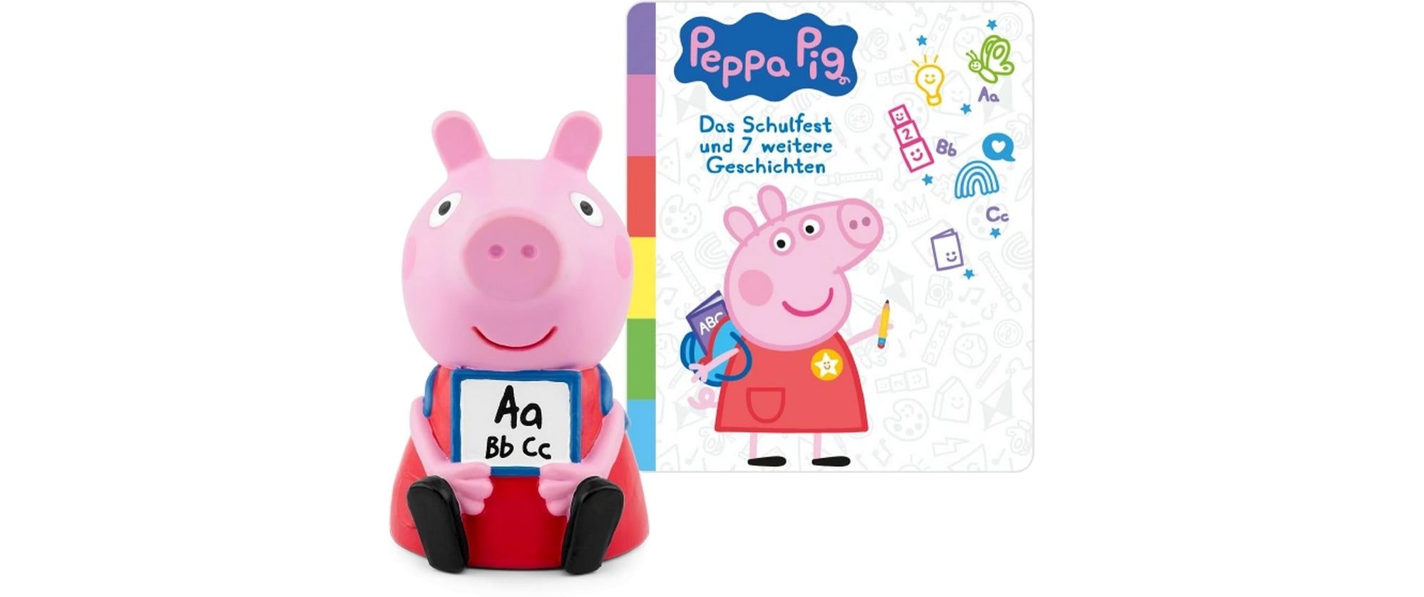 Image of tonies Hörspielfigur "Peppa Pig - Das Schulfest und 7 weitere Geschichten"