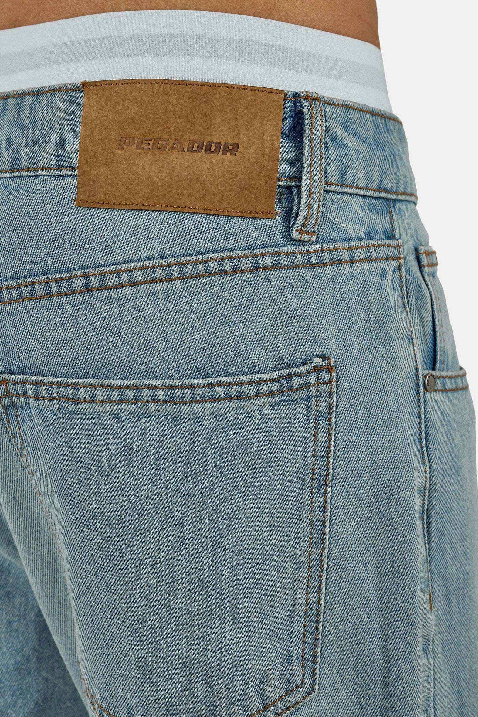 PEGADOR Jeans loose fit »Baltra Baggy Jeans« Baumwolle, loose fit