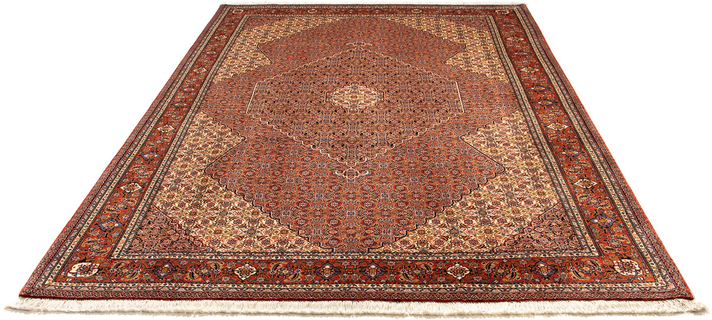 Image of morgenland Orientteppich »Perser - Nomadic - 262 x 182 cm - braun«, rechteckig, 10 mm Höhe, Wohnzimmer, Handgeknüpft, Einzelstück mit Zertifikat bei Ackermann Versand Schweiz