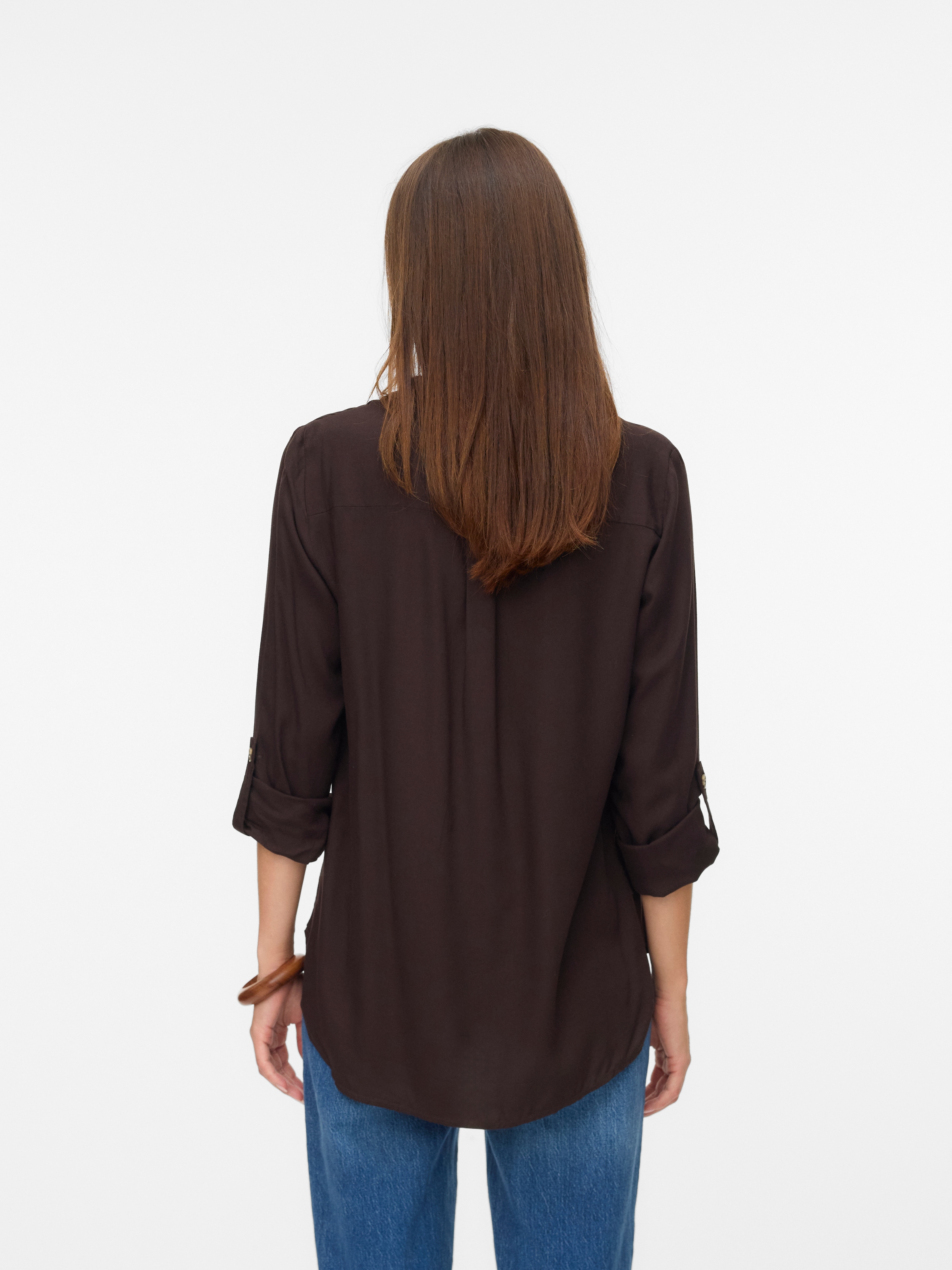 Vero Moda Hemdbluse »VMBUMPY L/S SHIRT NEW WVN GA NOOS«