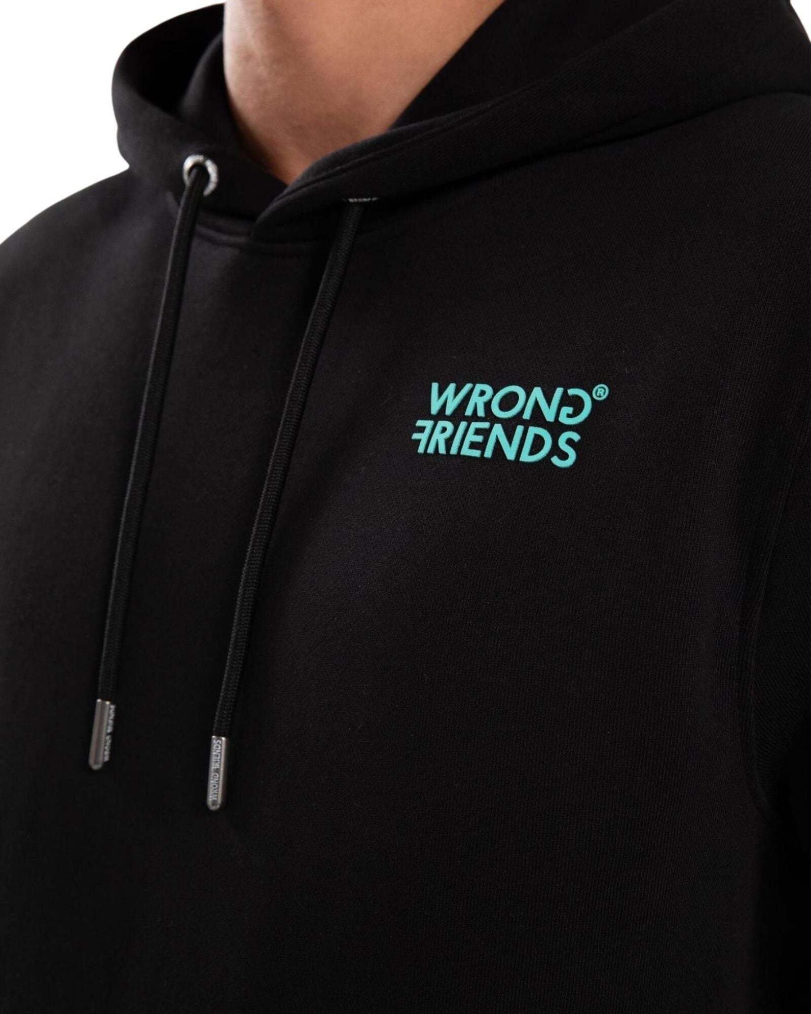 Wrong Friends Kapuzenpullover »Wrong Friends Kapuzenpullover Bellevue«