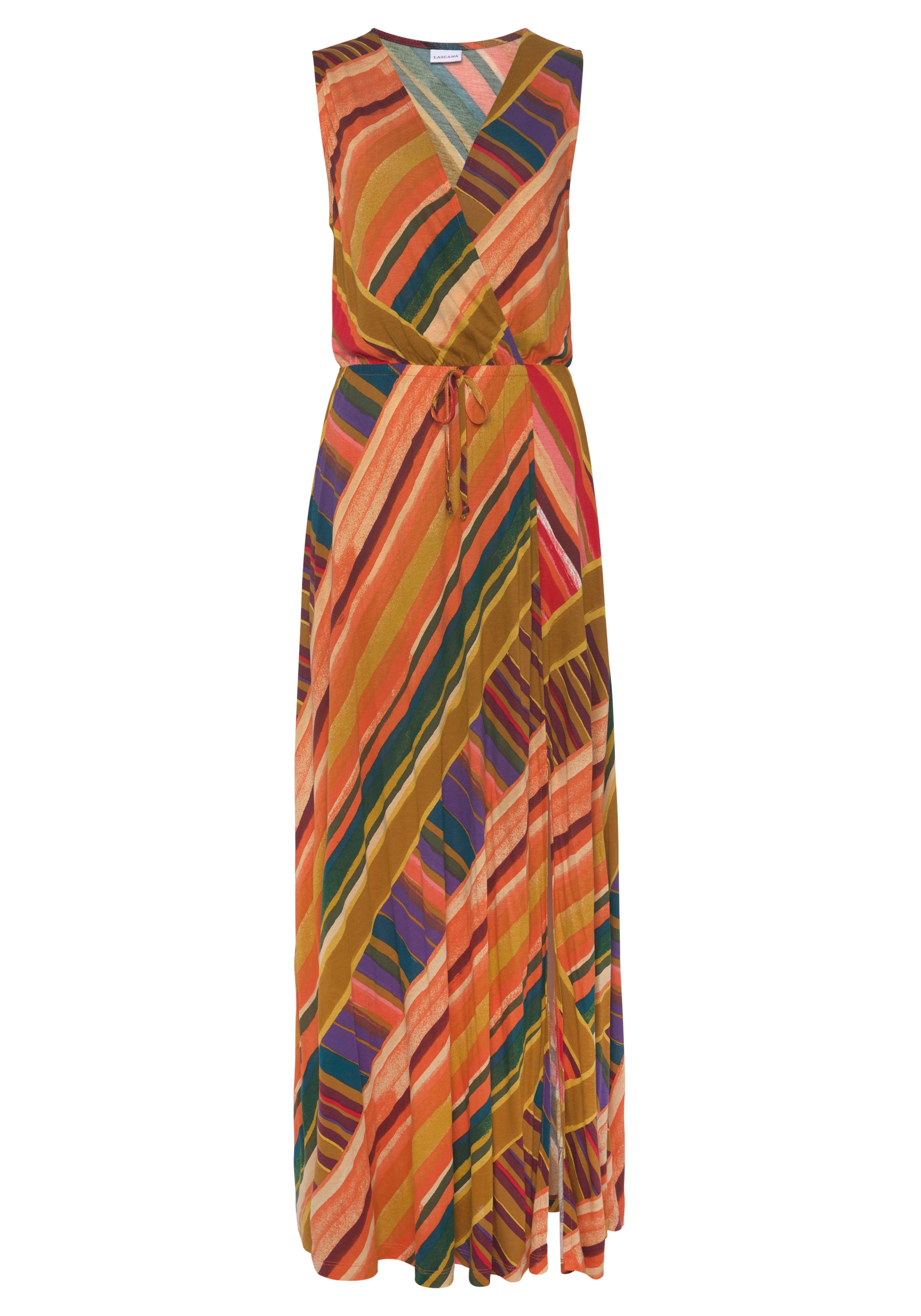 LASCANA Maxikleid, mit Alloverdruck