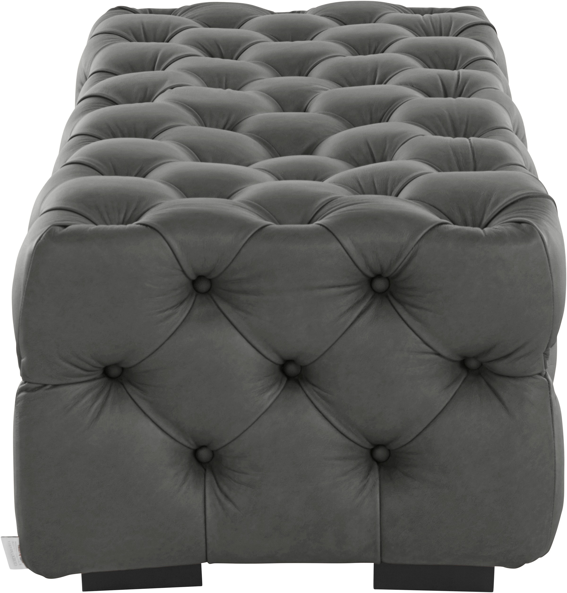 Home affaire Polsterhocker »Kalina«, mit klassischer Chesterfield-Knopfheftung