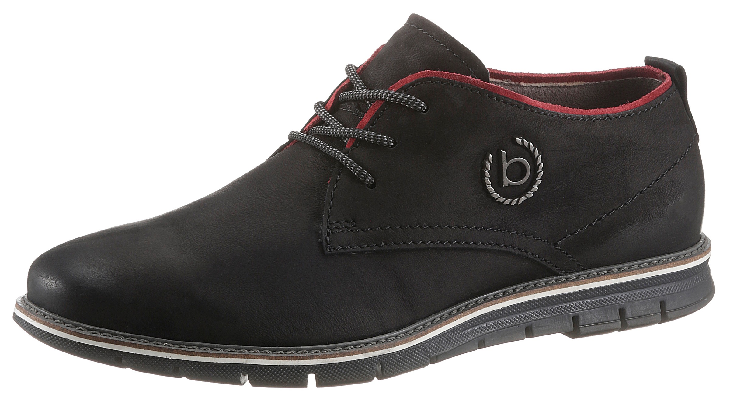 Image of bugatti Schnürschuh, mit Logoprägung bei Ackermann Versand Schweiz