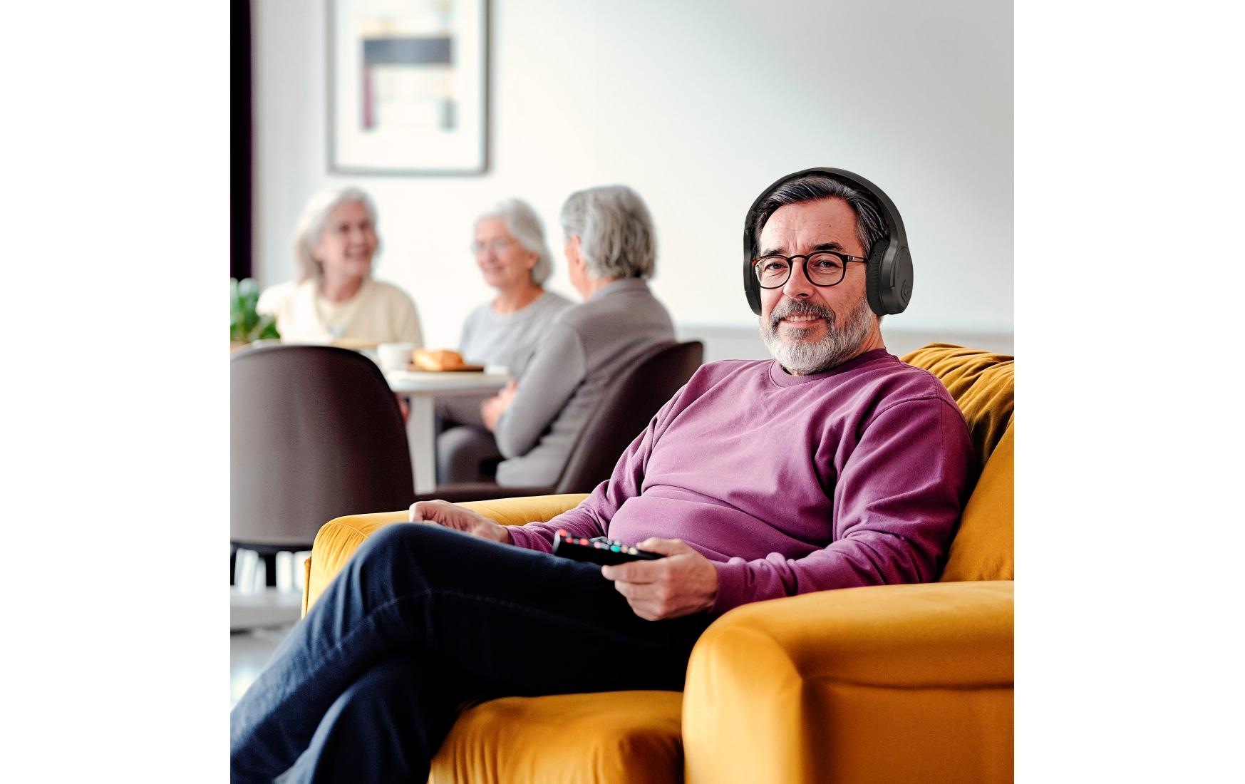   Casque supra-auriculaire eingebautes Mikrofon, Ladezeit: 2,5h