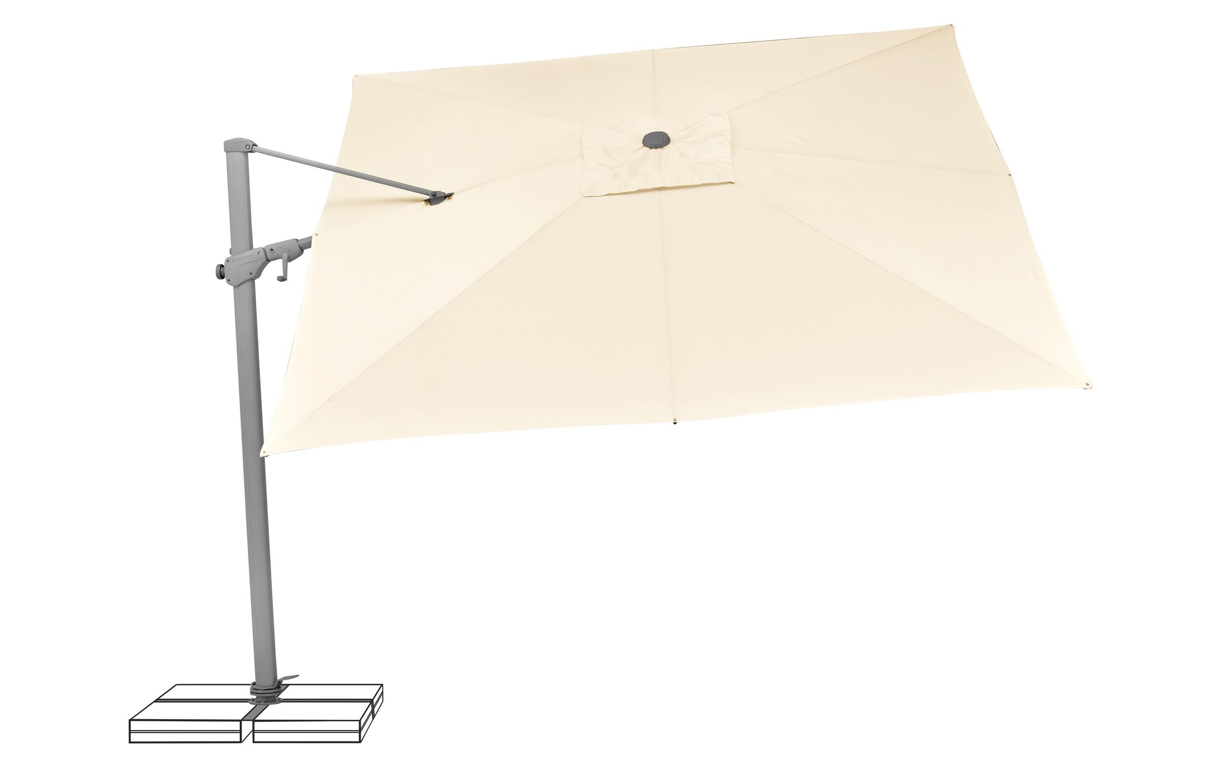   Parasol »Suncomfort by Glatz Varioflex, 300 x 300 cm«