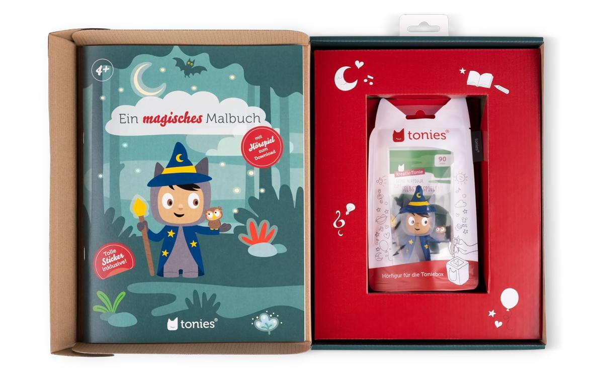 tonies Hörspielfigur »Ein Magisches Malbuch & Kreativ-Tonie Zauberer«