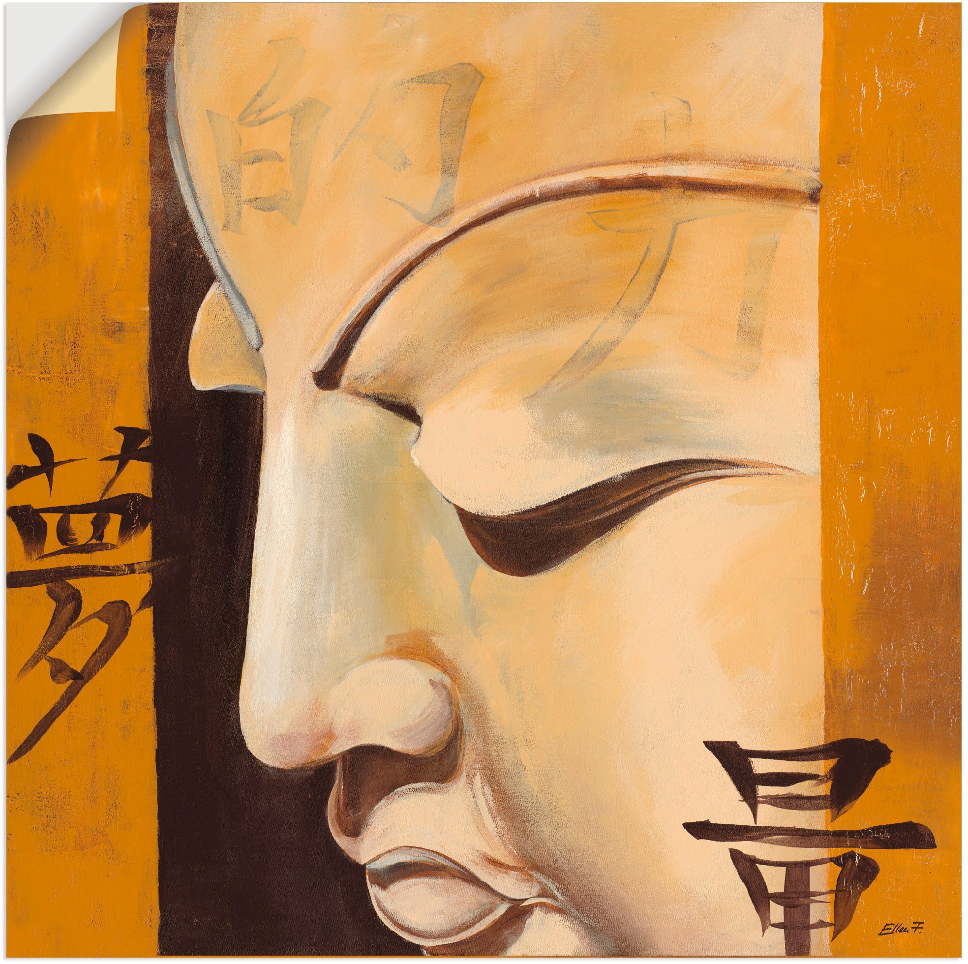 Image of Artland Wandbild »Kraft der Träume«, Religion, (1 St.), in vielen Grössen & Produktarten - Alubild / Outdoorbild für den Aussenbereich, Leinwandbild, Poster, Wandaufkleber / Wandtattoo auch für Badezimmer geeignet bei Ackermann Versand Schweiz