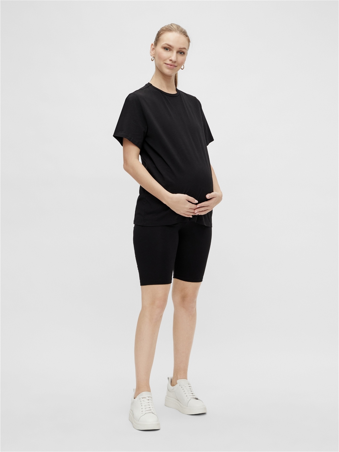 Image of Mamalicious Shorty "MLSALLY SOLID T-SHIRT & SHORTS SET NOOS" Set, 2 tlg.