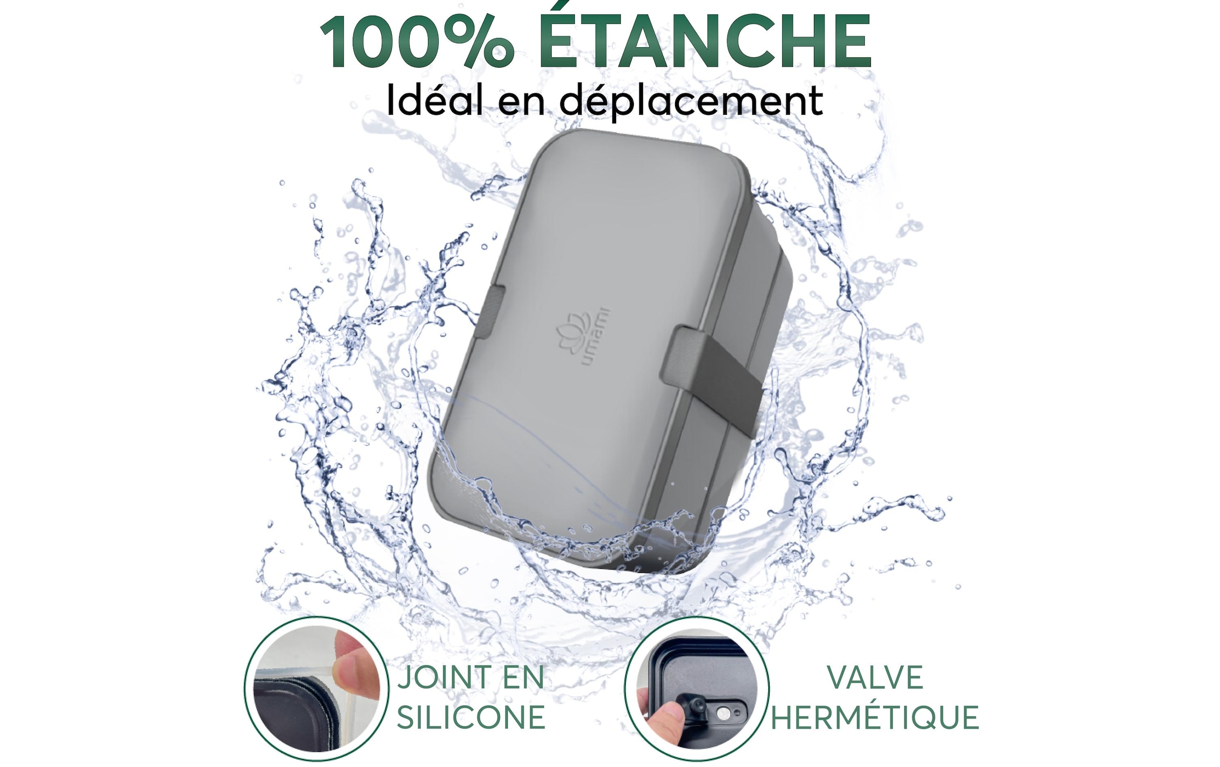   Boîte à lunch »Umami Nestable« 1 cuis tlg.