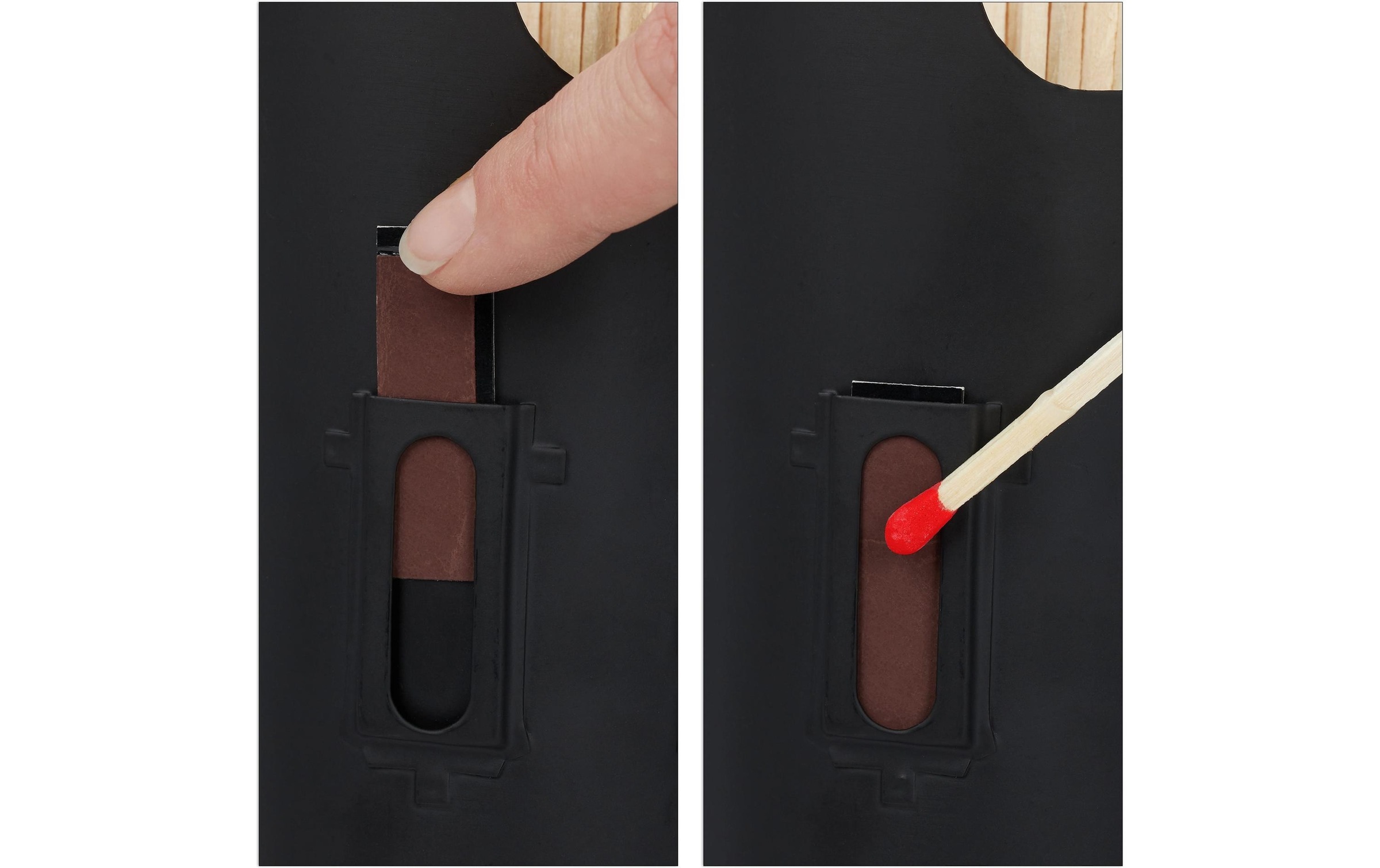 relaxdays Étagère pour bois de cheminée Set, 3 cuis tlg.