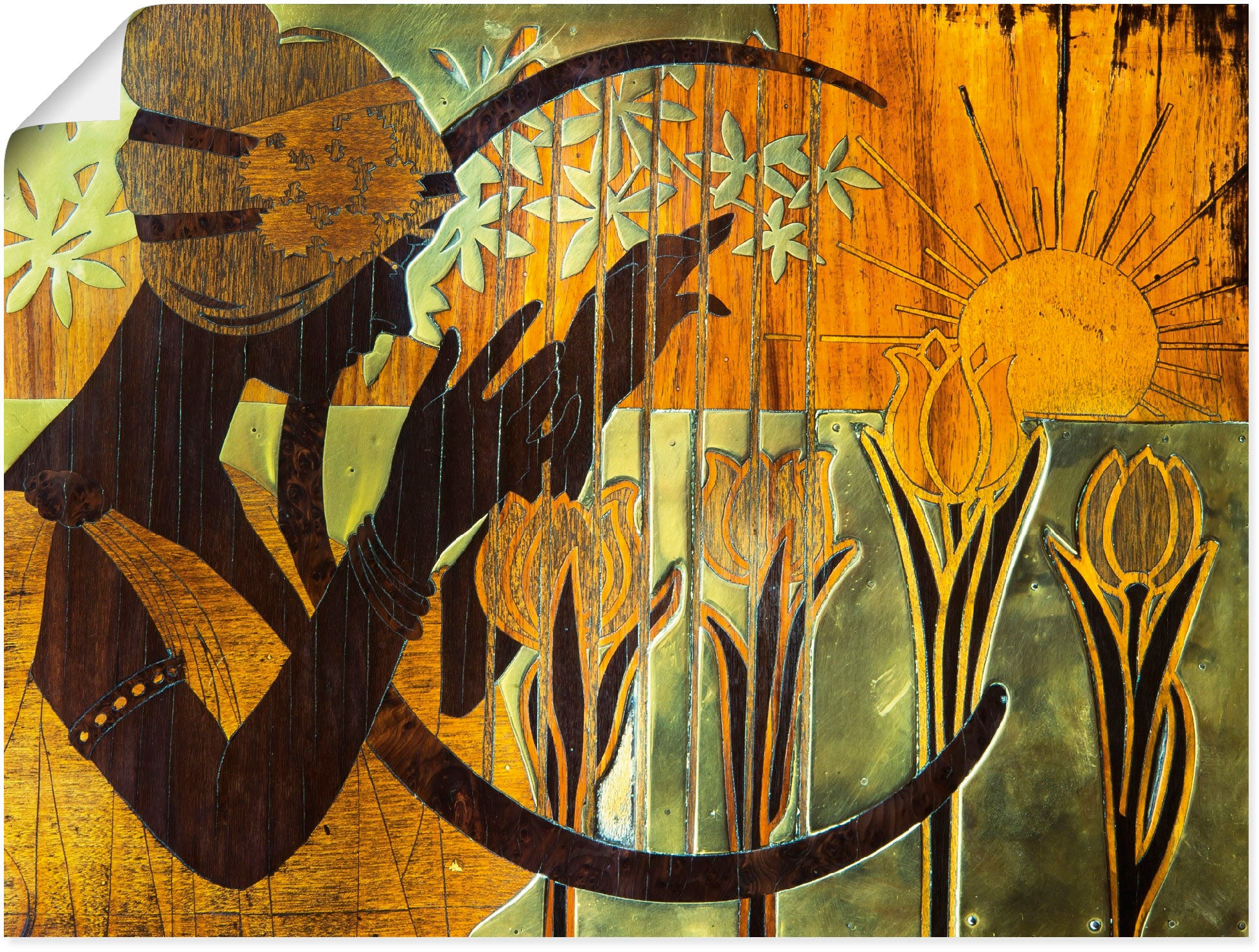 Image of Artland Wandbild »Kreis des Lyzeums, Barcelona«, Bilder von Frauen, (1 St.), in vielen Grössen & Produktarten - Alubild / Outdoorbild für den Aussenbereich, Leinwandbild, Poster, Wandaufkleber / Wandtattoo auch für Badezimmer geeignet bei Ackermann Versan