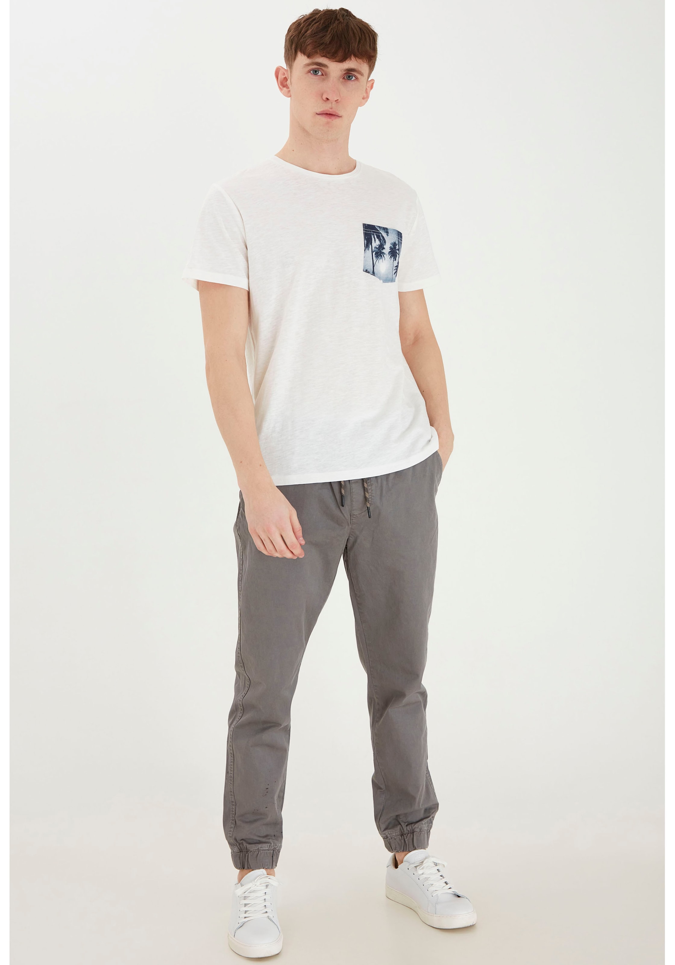 Blend Schlupfhose »BHNIMBU pants«  mit Kordelzug und elastischem Bund