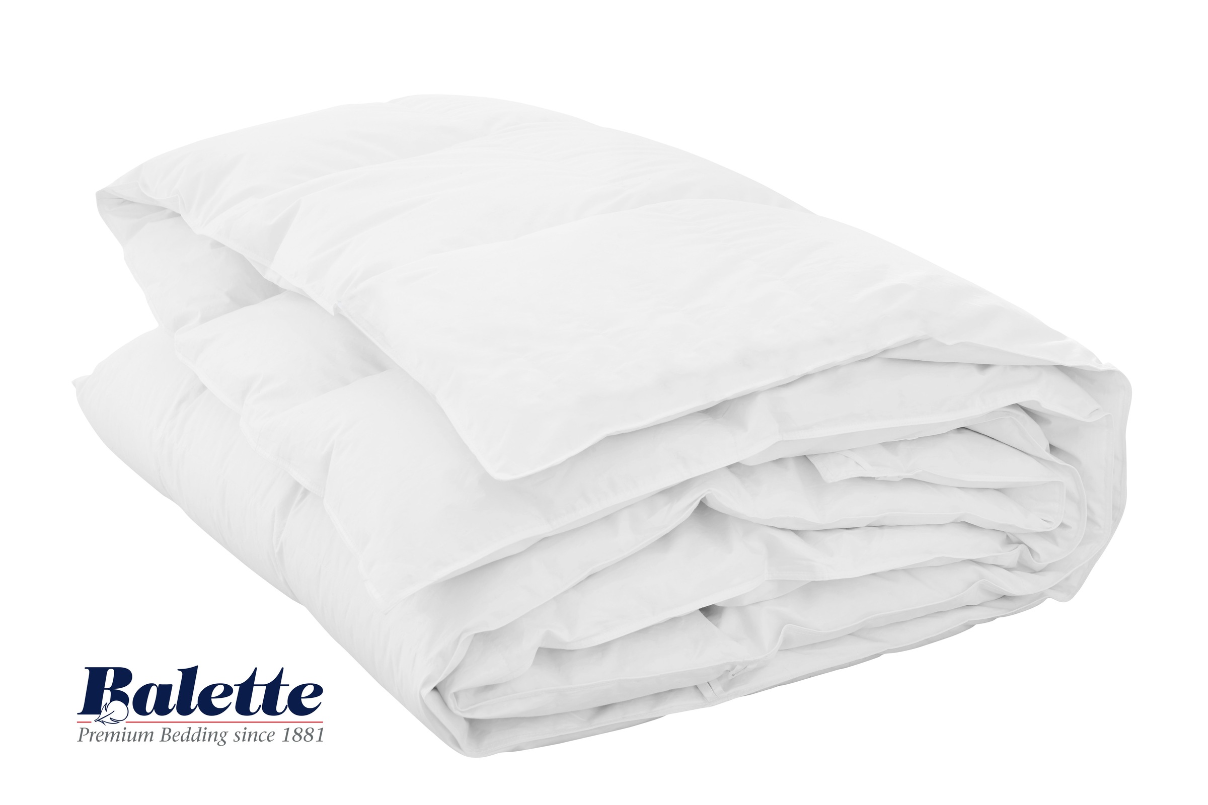 Image of Balette Daunenbettdecke »Duvet Dreams«, leicht, Füllung neue reine Entendaune 90%, weiss, Bezug 100% Baumwolle, (1 St.) bei Ackermann Versand Schweiz