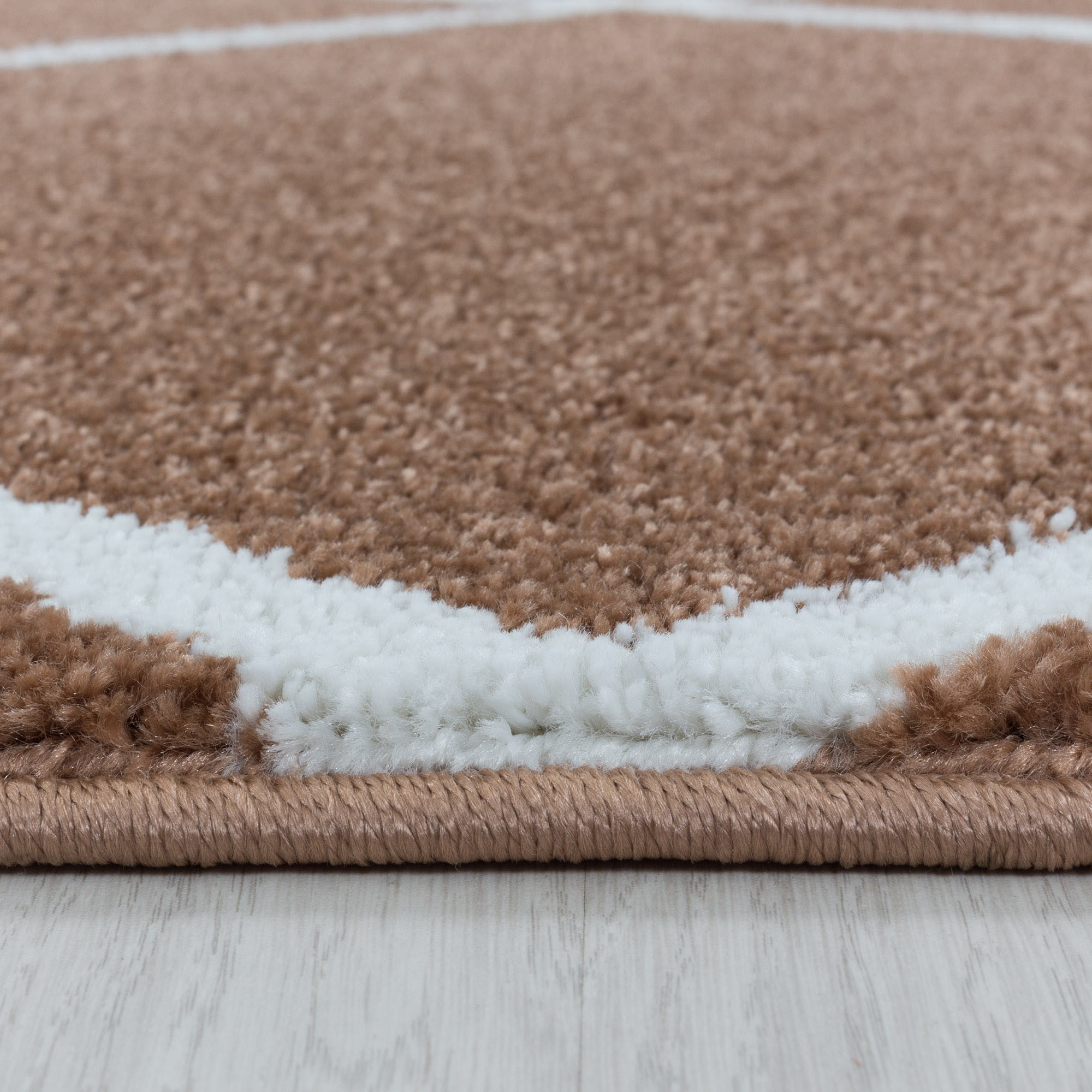 Ayyildiz Teppiche Teppich »RIO 4601« rechteckig 8 mm Höhe Pflegeleicht / Strapazierfähig / Trend Colors/ Wohnzimmer