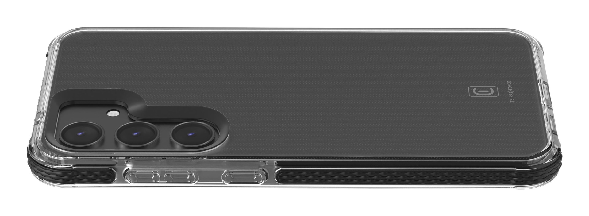 Cellularline Handyhülle »Tetra Force Strong Guard für Samsung Galaxy S25«, Backcover, Schutzhülle, Handyschutzhülle, Case, Schutzcase, stossfest