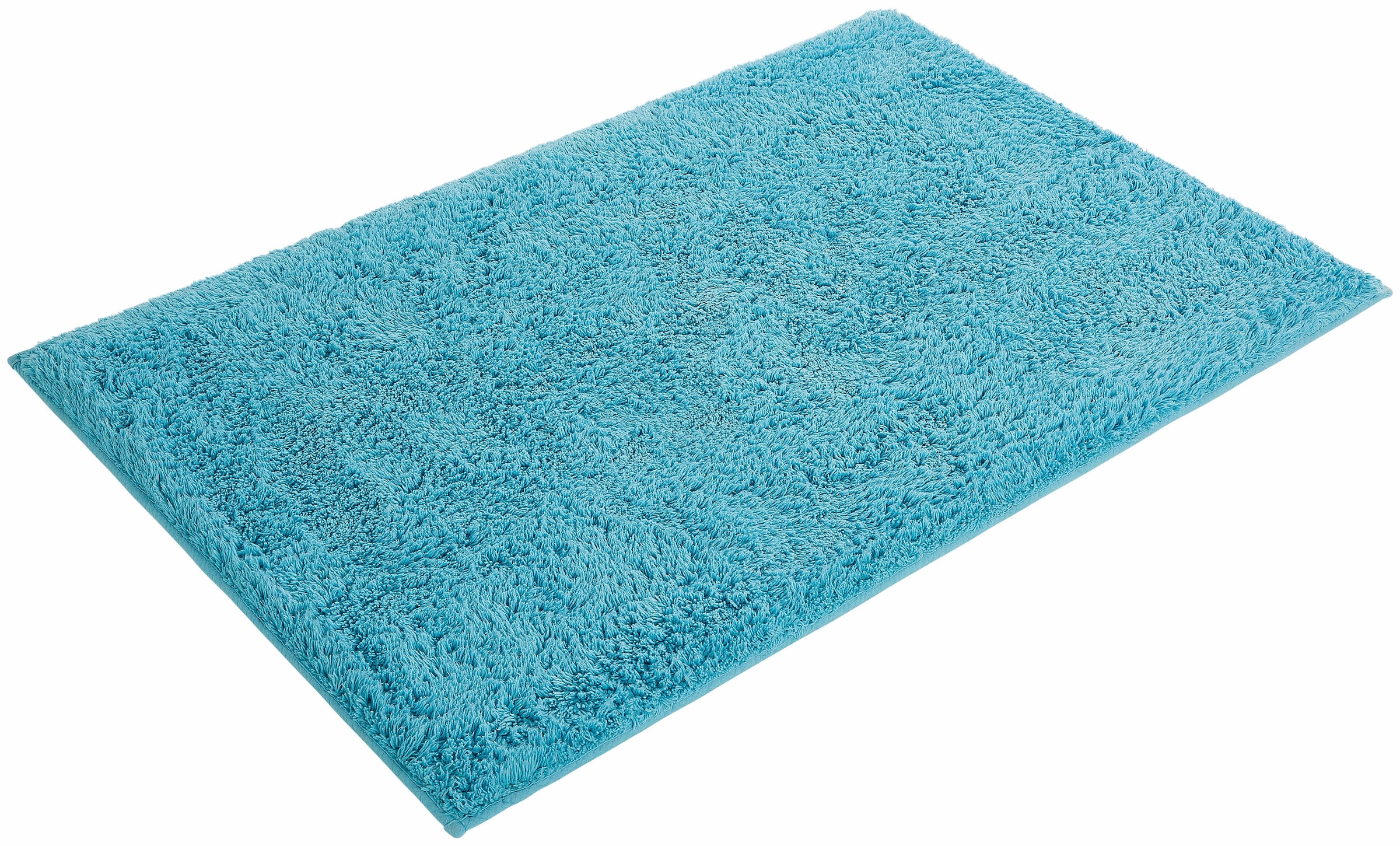 my home Badematte »Maren, Badvorleger, Badezimmer Teppich« Höhe 15 mm rutschhemmend beschichtet fussbodenheizungsgeeignet Bio-Baumwolle, Badteppich, Badematten auch als 3 teiliges Set