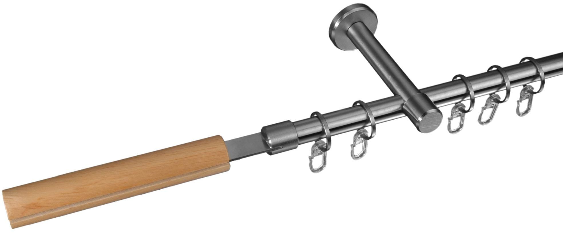 Image of Liedeco Gardinenstange "Stil Kolding" Ø 16 mm 1 läufig-läufig Fixmass 1-läufig im Fixmass Ø 16 mm