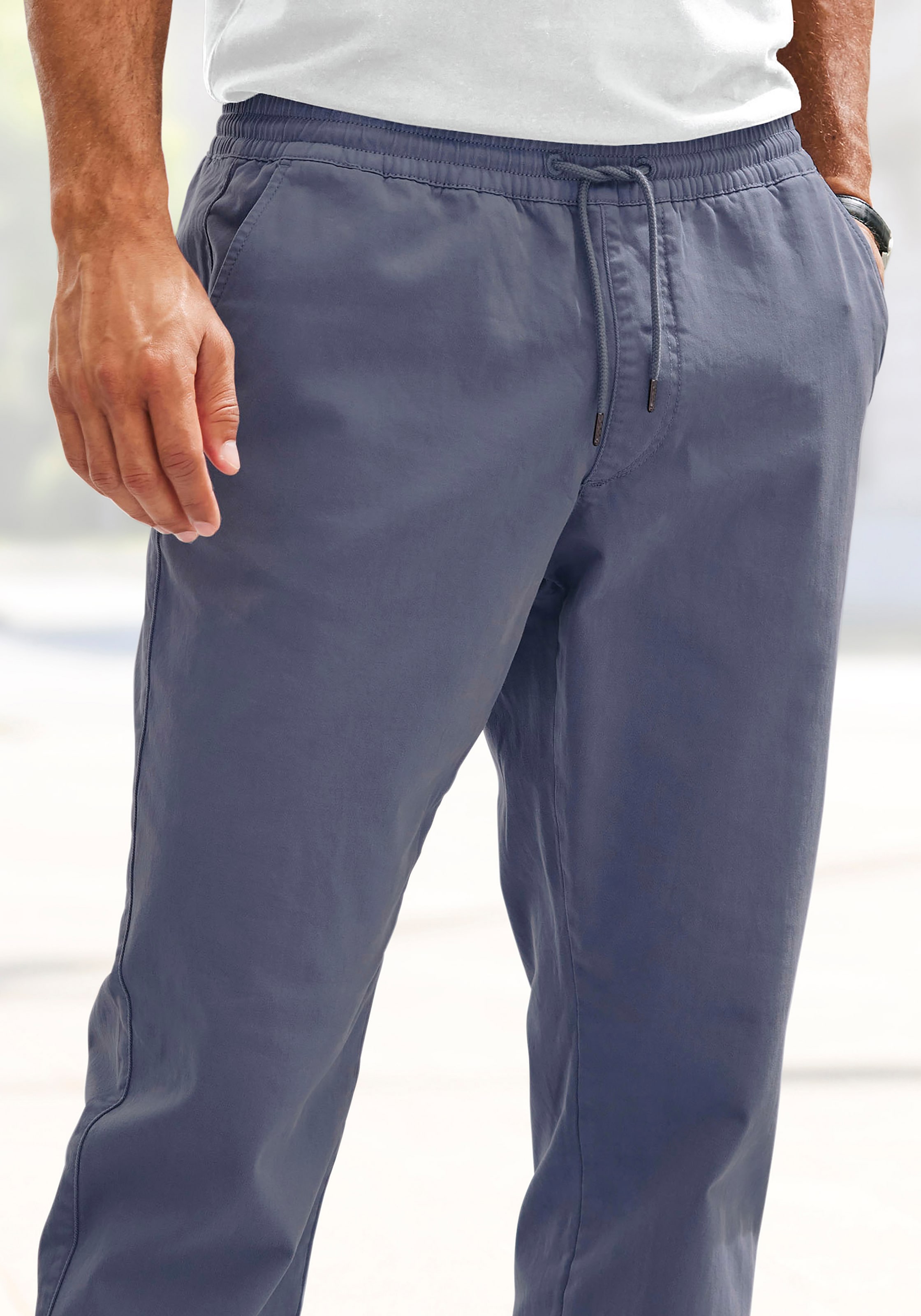 John Devin Jogger Pants »Jogg Pants«, aus elastischer Baumwoll-Qualität