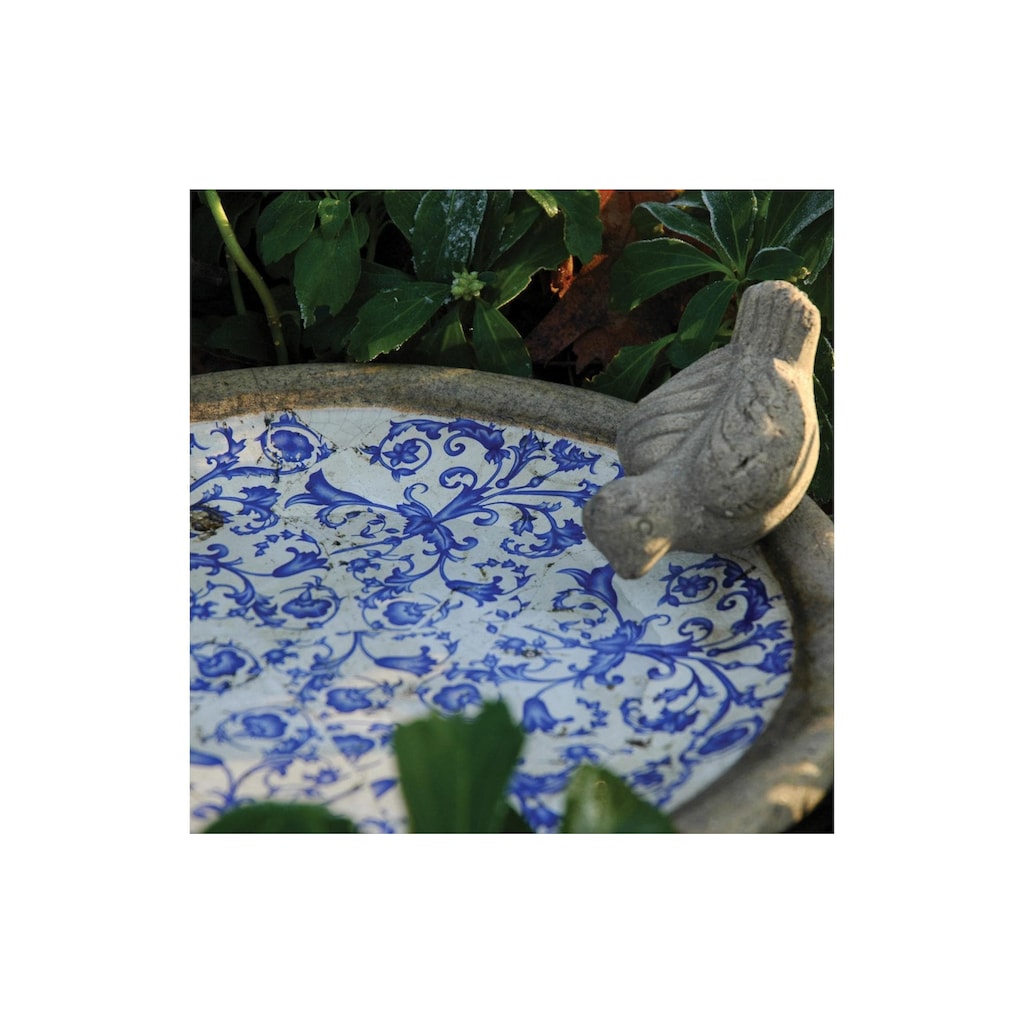 esschert design Vogeltränke »Aged Ceramic«