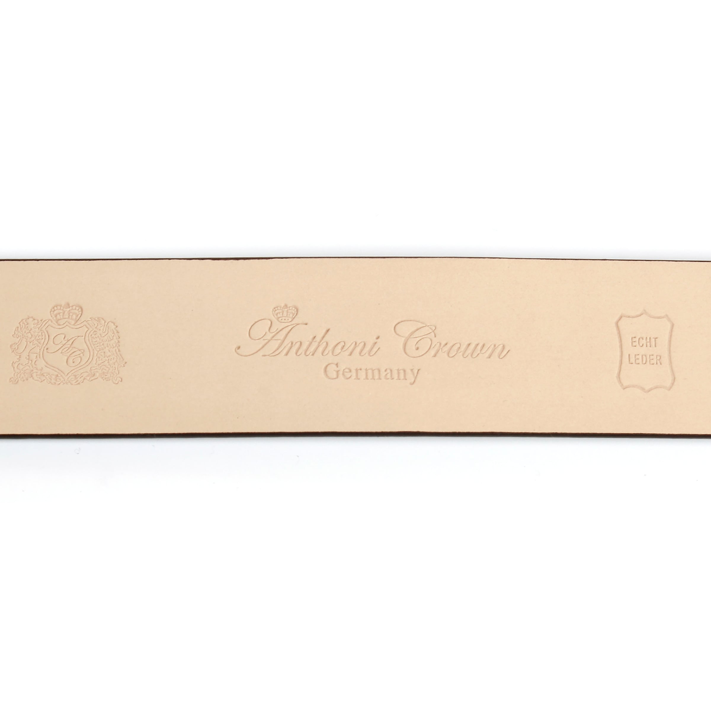 ♕ Anthoni Crown Ledergürtel, schmaler Lackledergürtel versandkostenfrei bestellen Form in